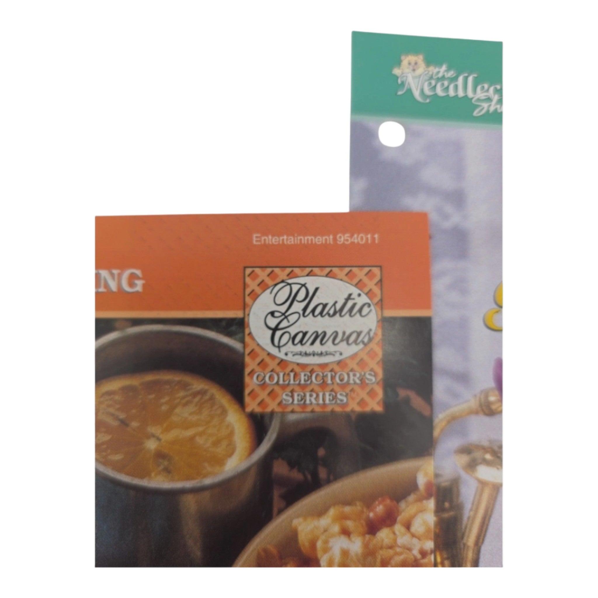 Lot of 8 Needlecraft Shop Plastic Canvas Pattern Booklets Cross Stitch Crafts