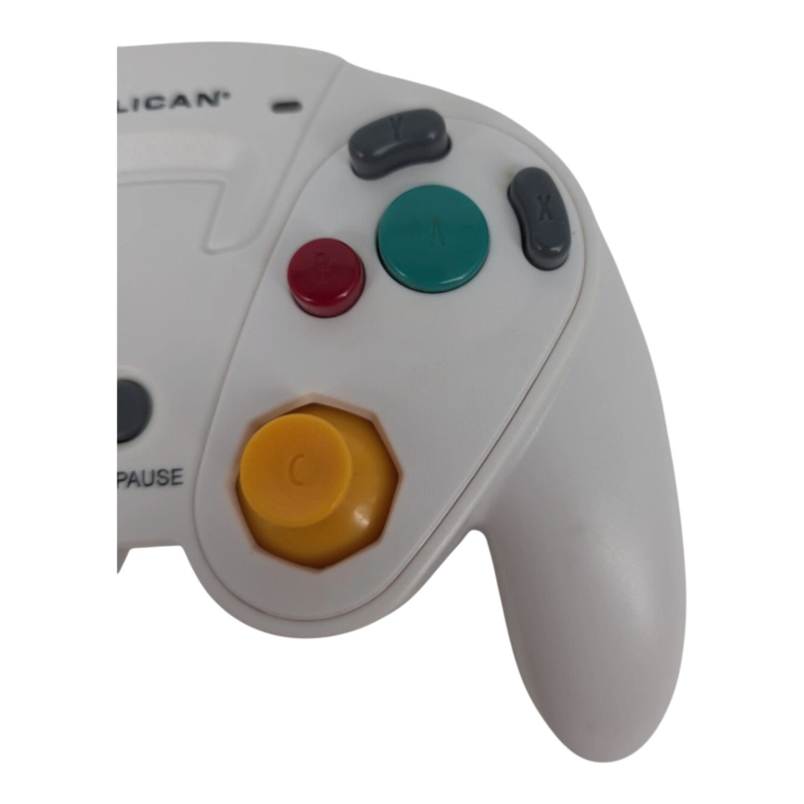 Pelican G3 Wireless Controller PL-7055 for Nintendo GameCube White Tested