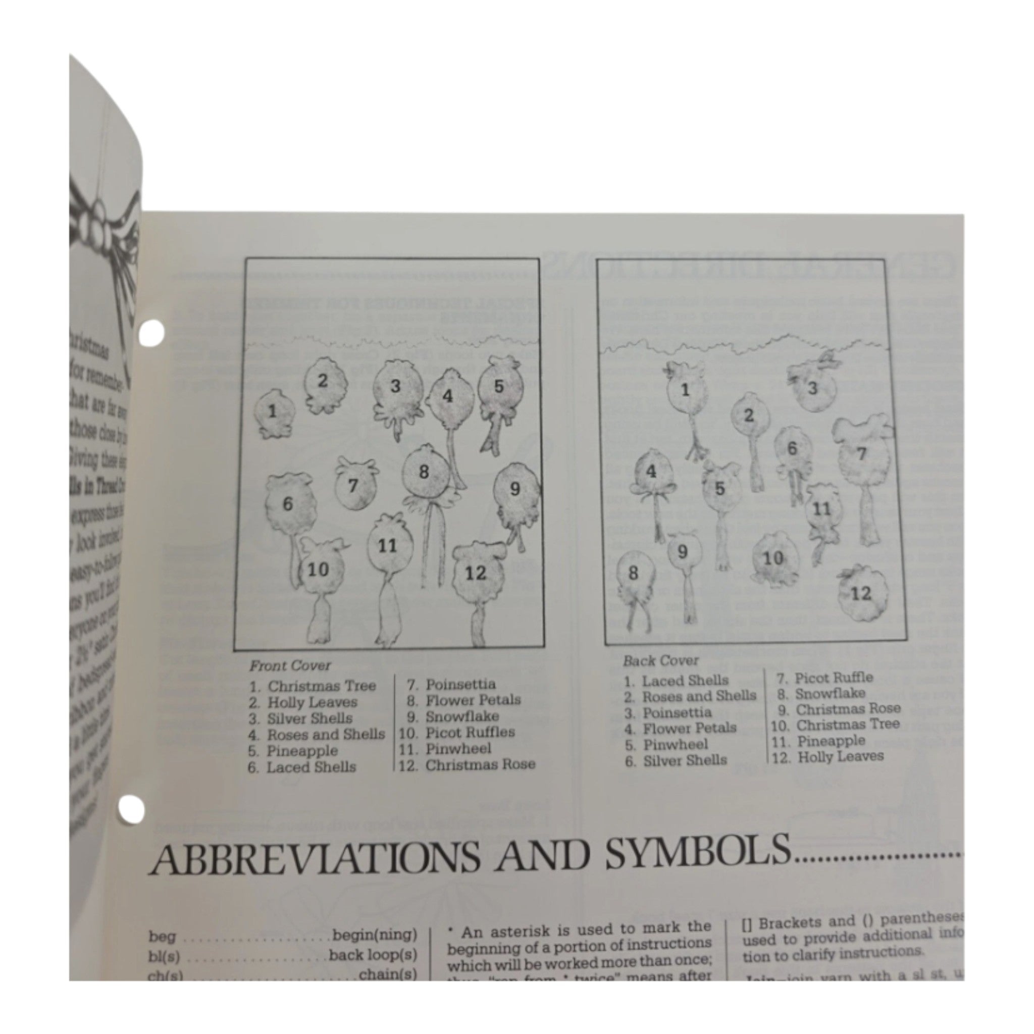 Thread Crochet books Christmas Tree Balls & Christmas Clothespin Angels Lot of 2