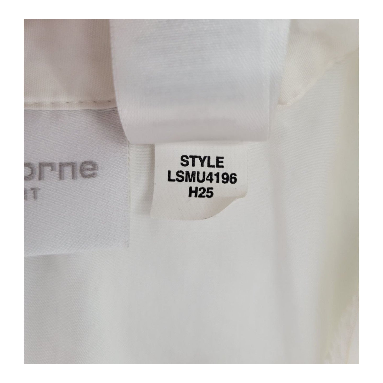 Liz Claiborne LizSport Women White Sleeveless Collared Tie Front Blouse Size 12