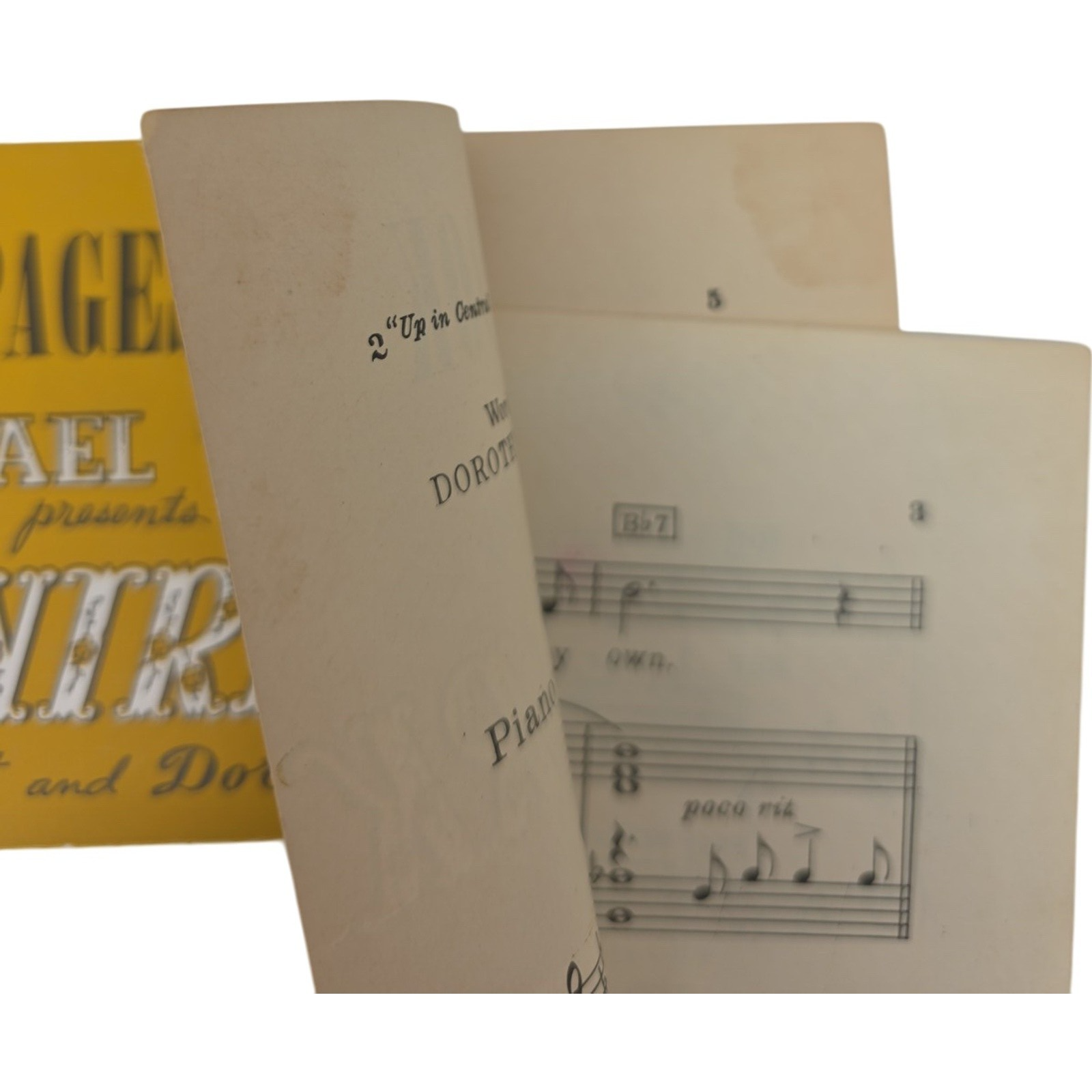 1919 By The Campfire Vintage Sheet Music Percy Wenrich Mabel E. Girling