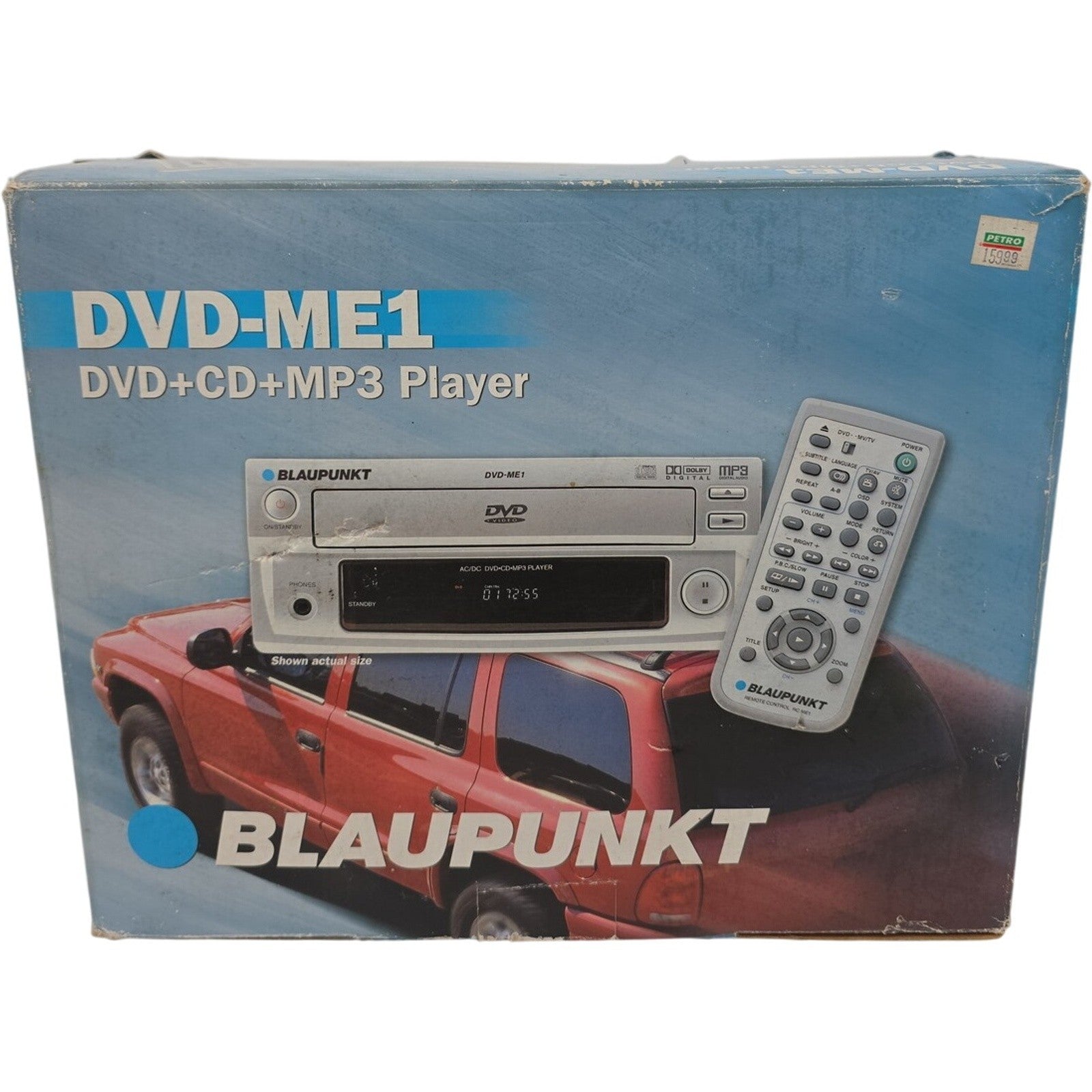 Blaupunkt DVD-ME1 Accessories Kit Remote Mounting Bracket Cables & frame panel