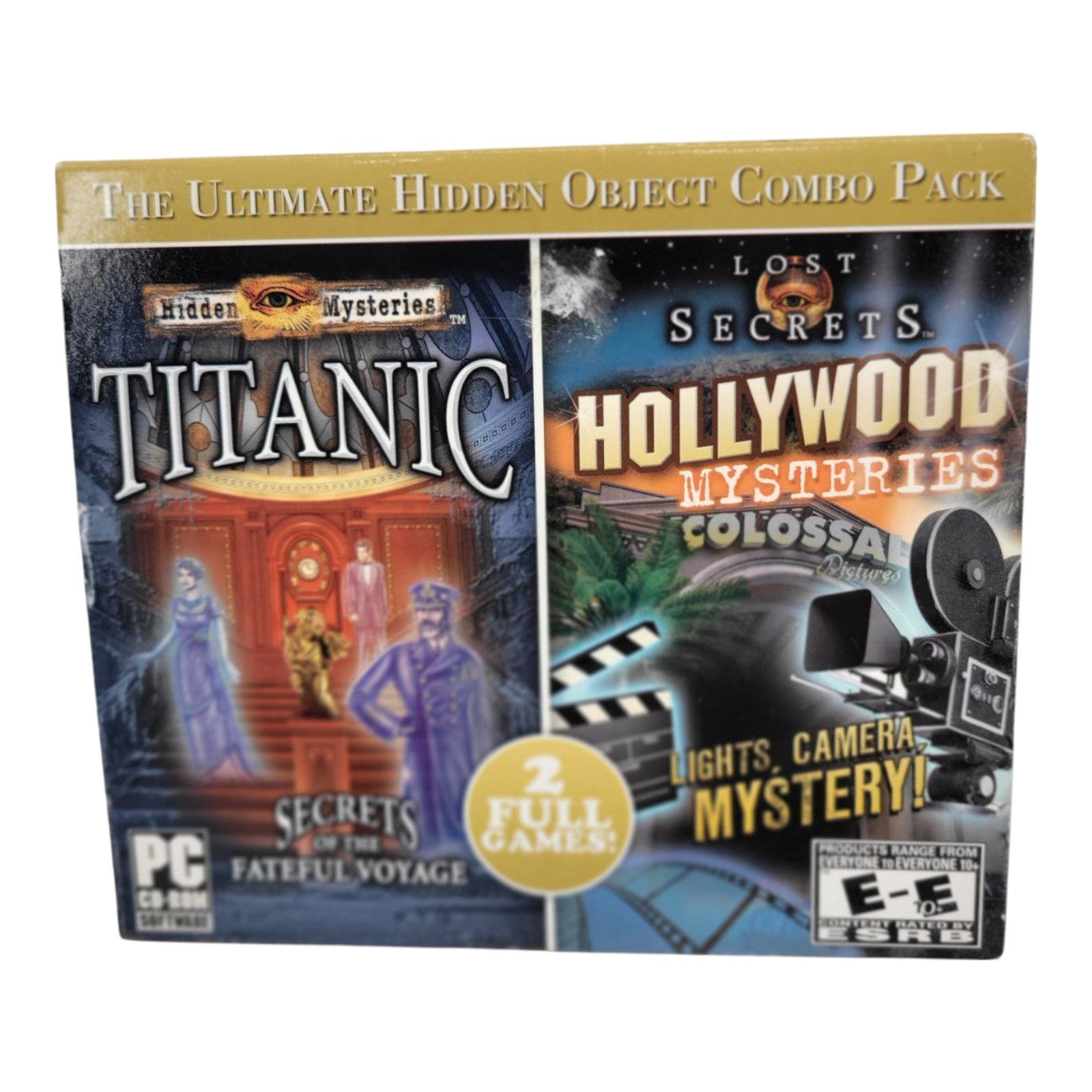 Titanic Hidden Mysteries + Lost Secrets Hollywood Mysteries PC Game 2010