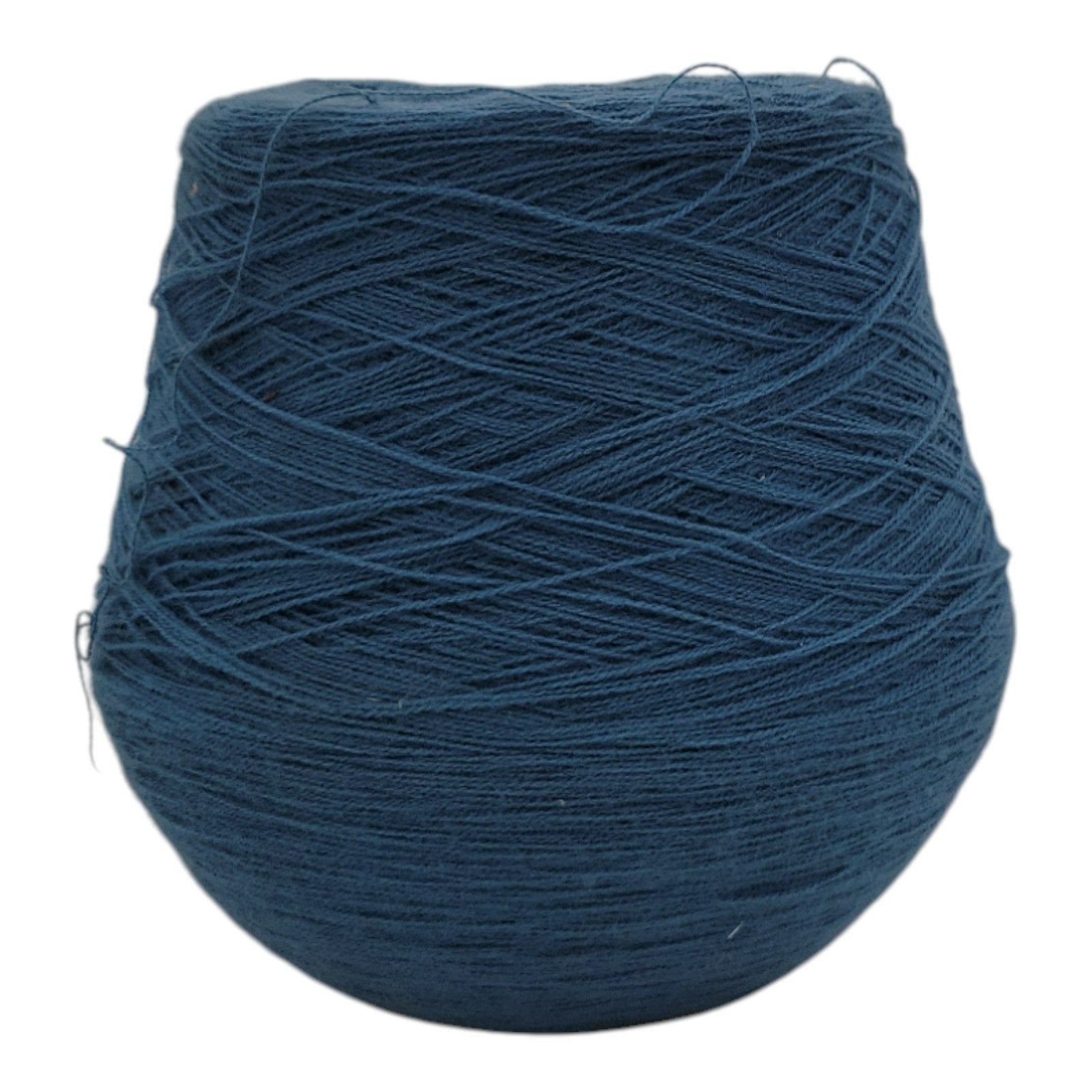 Vintage Phoenix Dye Works Acrylic Yarn Cone Blue 2/24