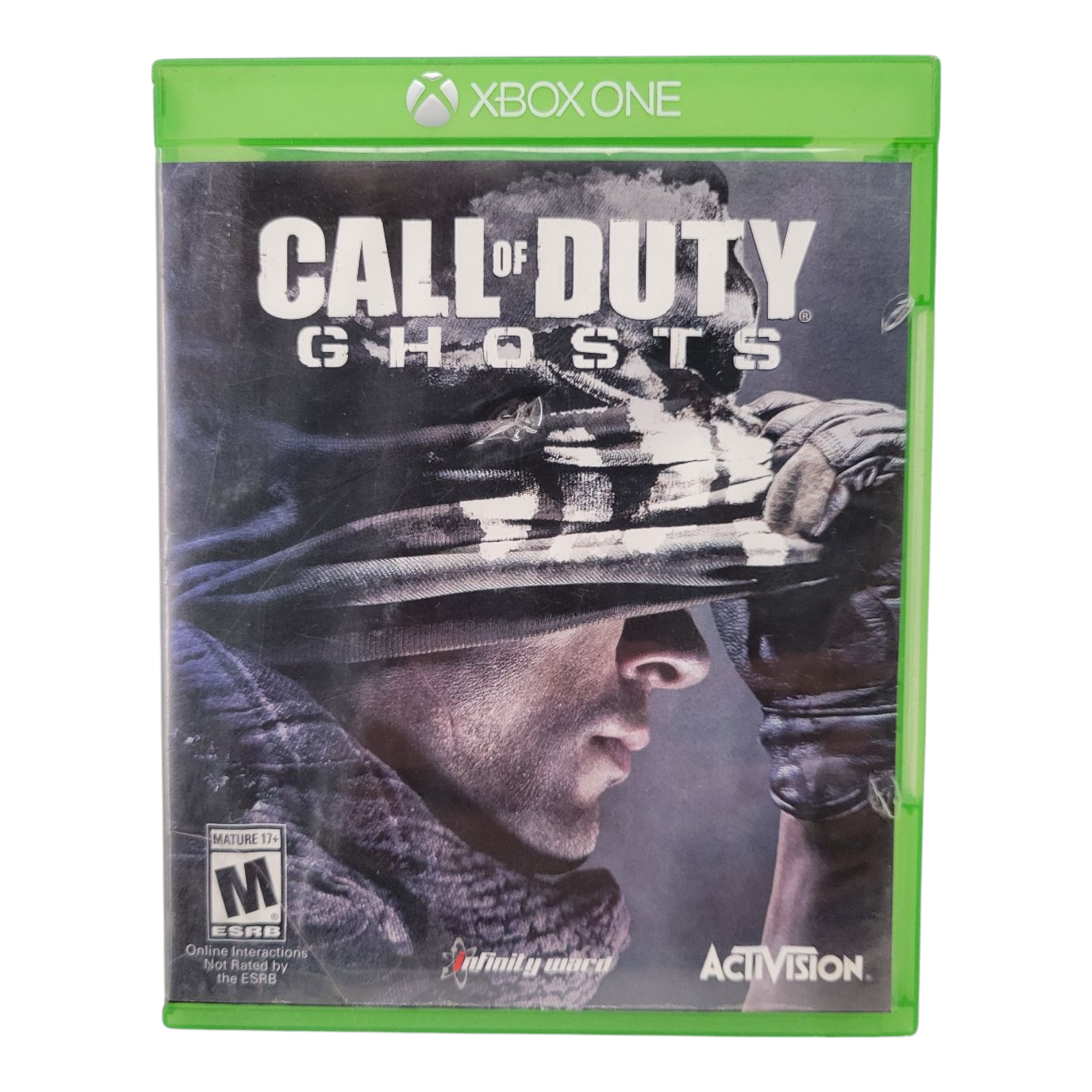 Activision Call of Duty Ghosts Xbox One 2013 Case Disc Season Pass Included