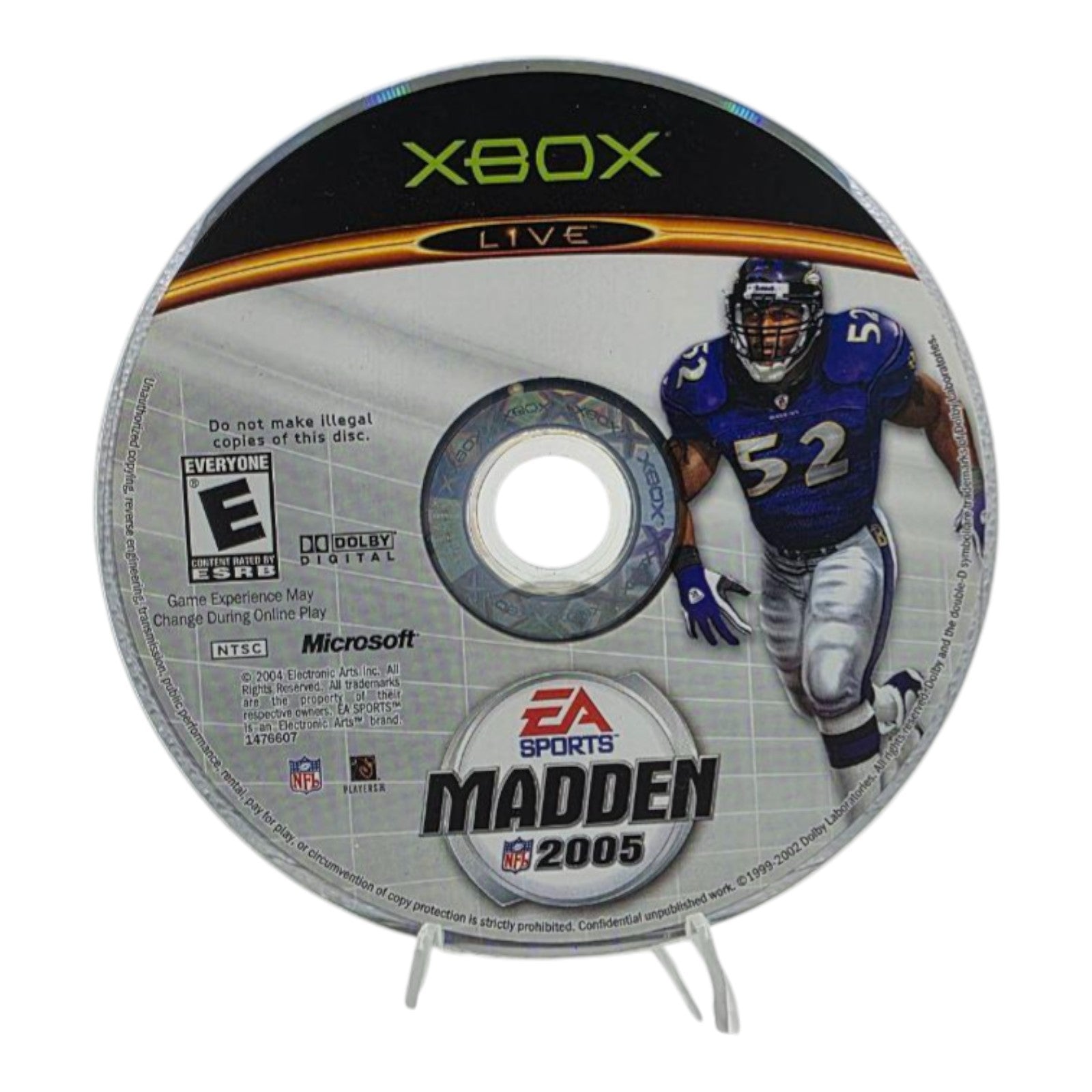 Xbox Madden NFL Complete with Manual Ray Lewis Cover 2005
