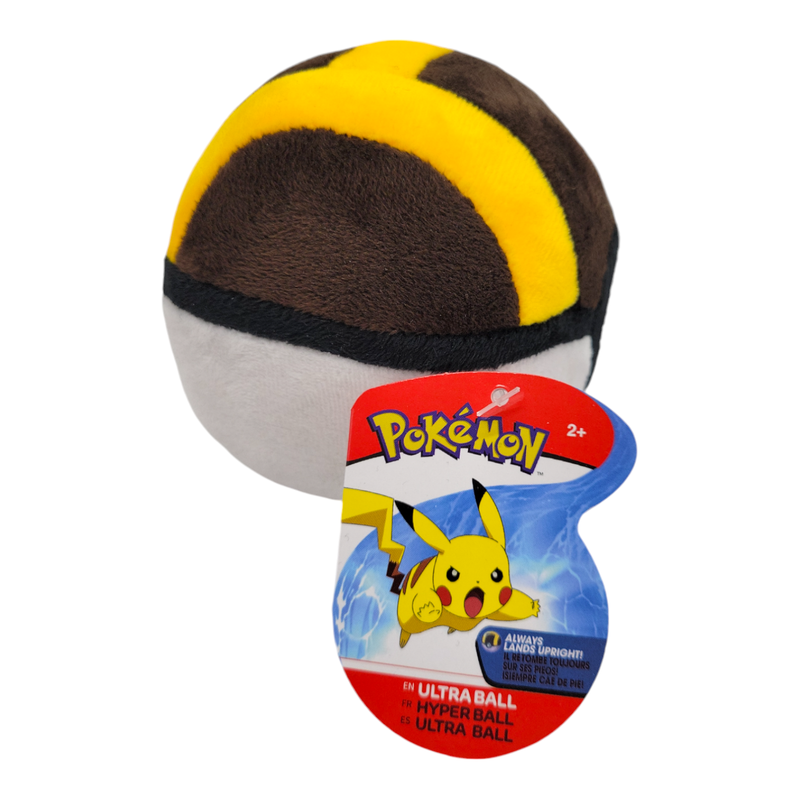 Pokemon Ultra Ball Plush Soft Stuffed Toy by Wicked Cool Toys Collectible Item