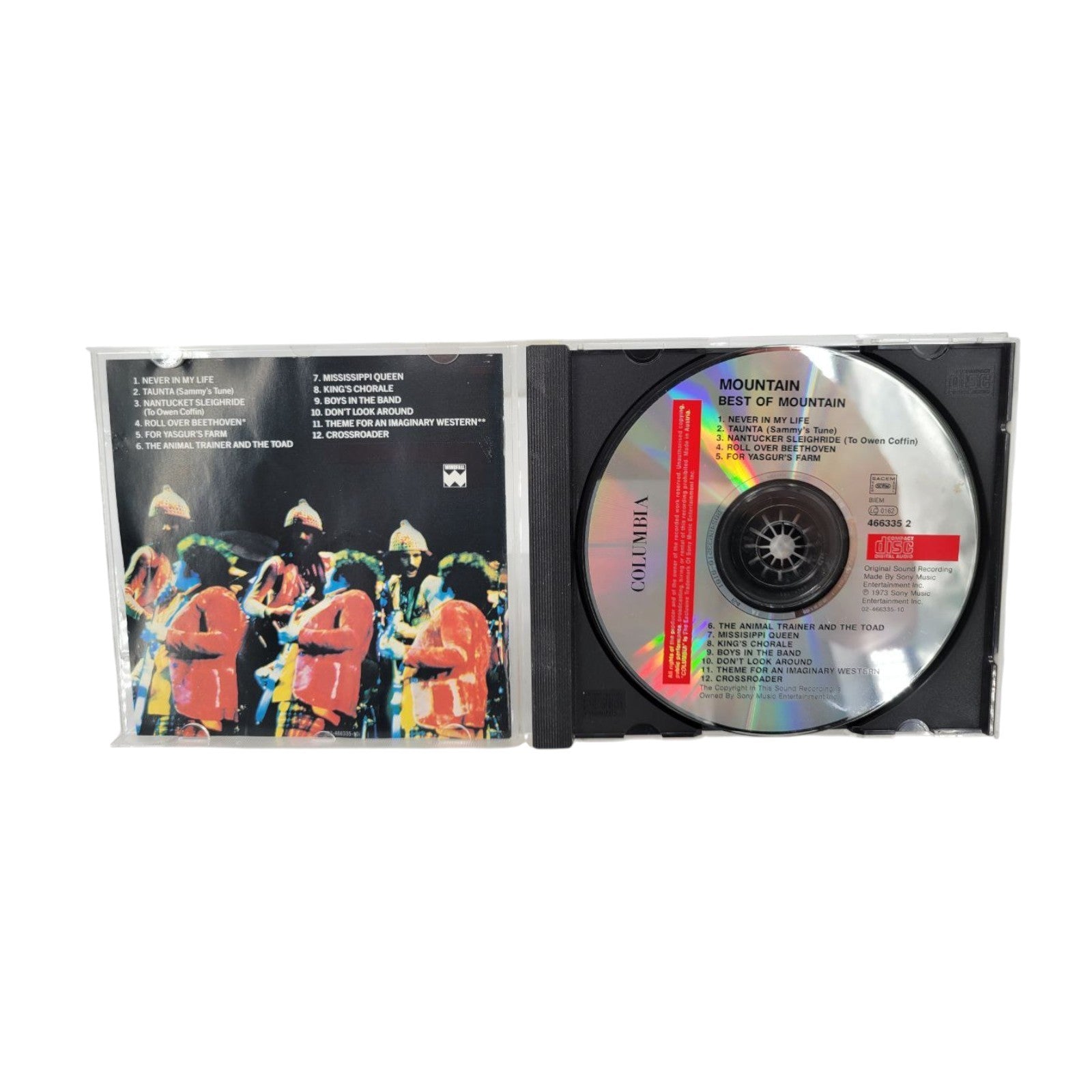 The Best Of Mountain Music CD 1973 Sony Music and Columbia