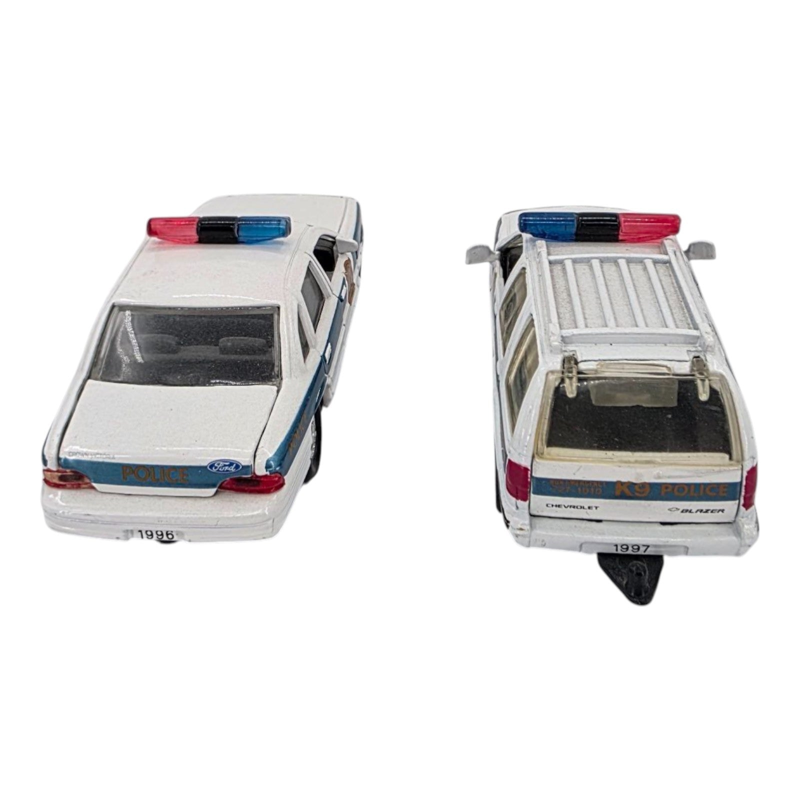 1994 Roadchamps 1:43 Diecast Police Cruiser Ford Crown Vic Chevy Blazer Bundle