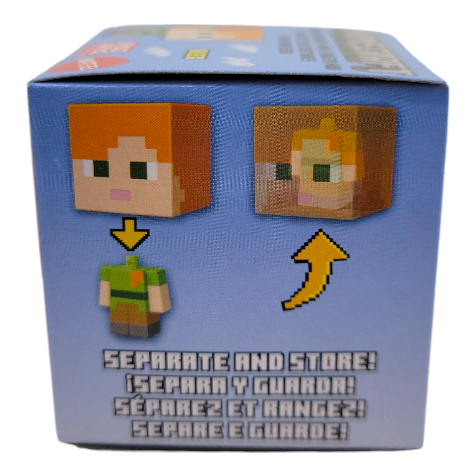 Minecraft Mob Head Mini Figure Alex 1 Inch Collectible Toy