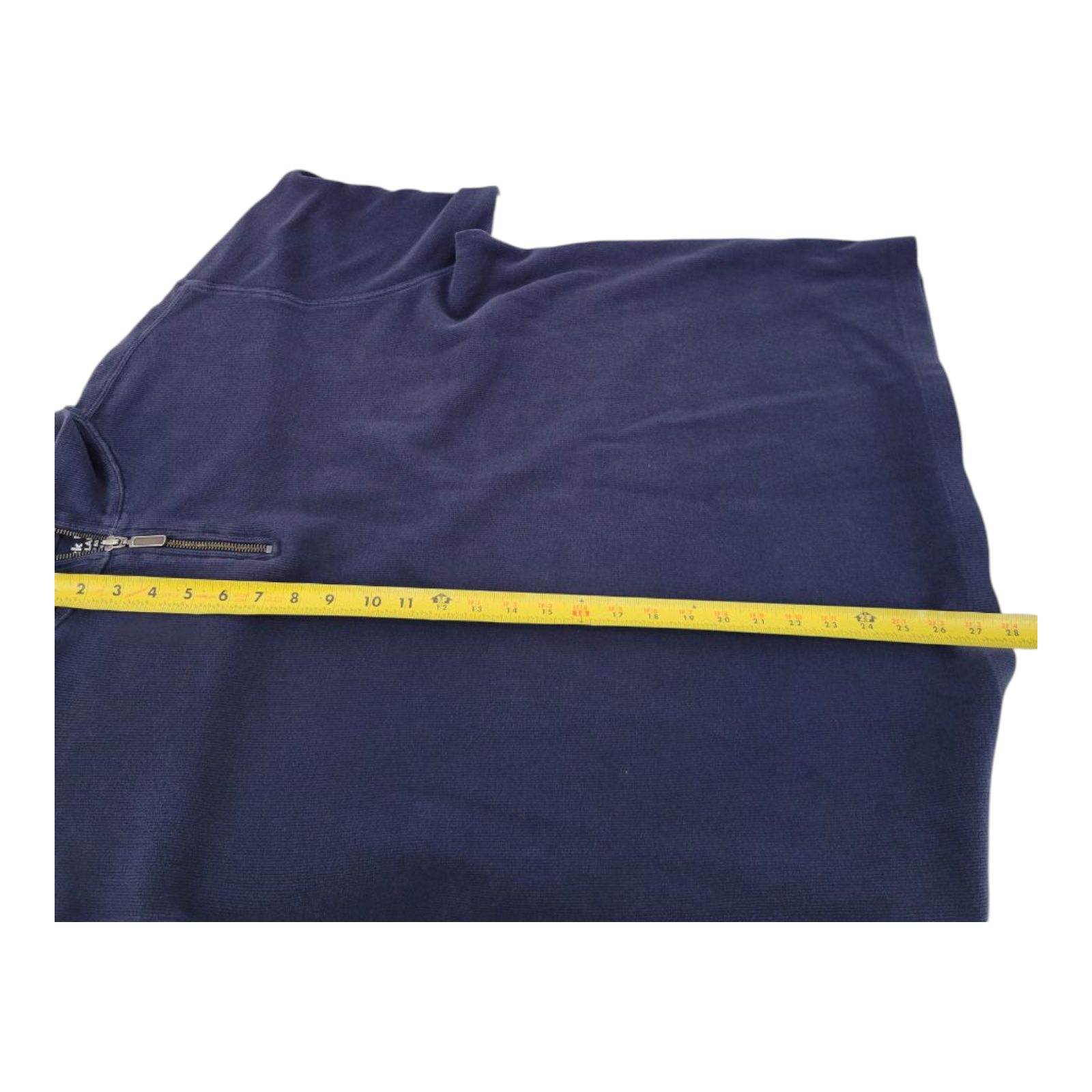 Duck Head Navy Blue 1/4 Zip Pullover Sweatshirt XL