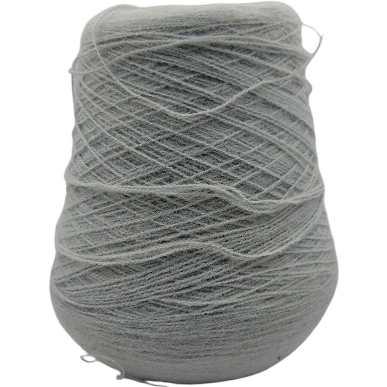 Vintage Templon 2/24 Grey Heather Cone Yarn Weaving Knitting S-83356