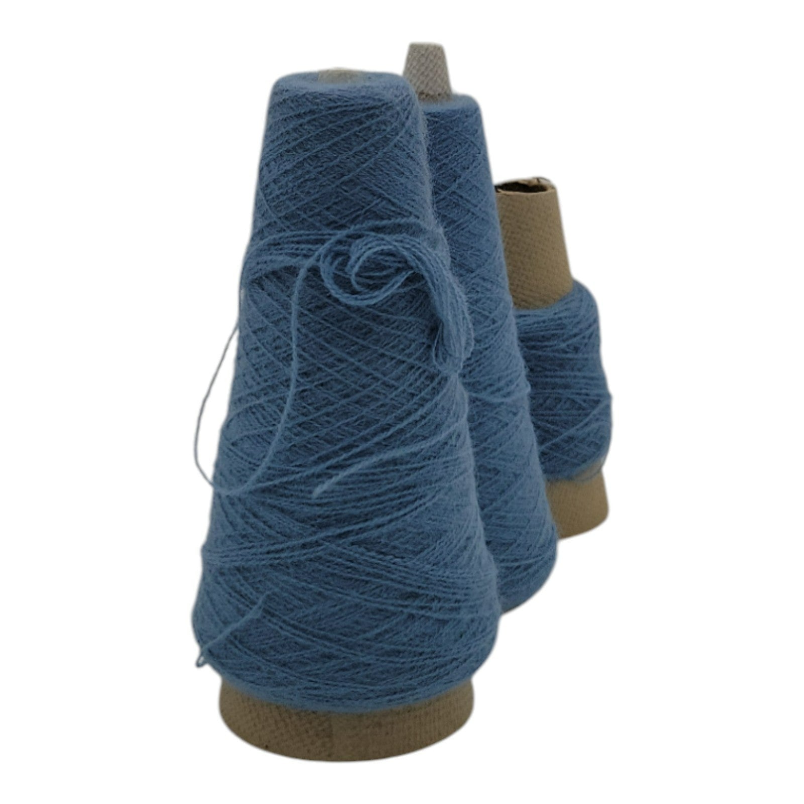 Vintage 1980s Templon Lavander Yarn Cone 2/24 Lot of 3