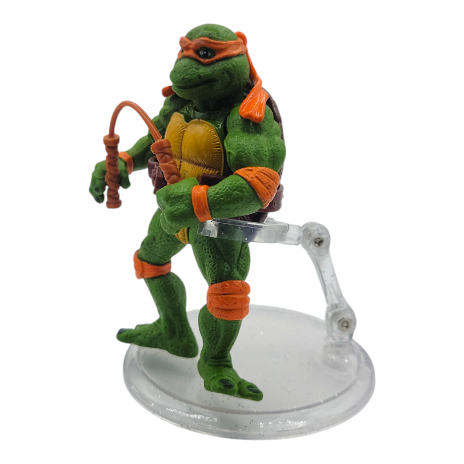 1992 Playmates Toys Michelangelo TMNT Hard Head Vintage Action Figure