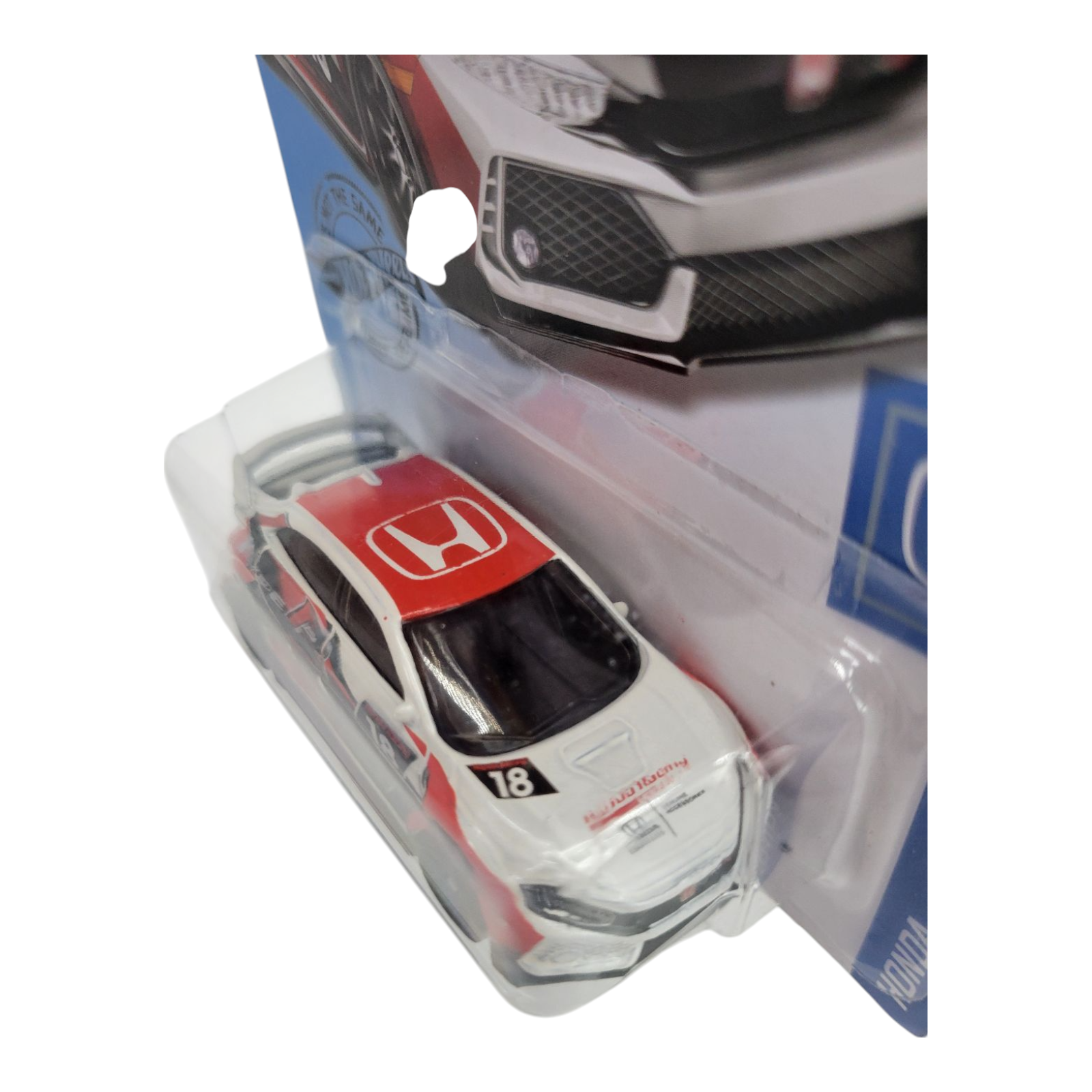 Hot Wheels 2018 Honda Civic Type R White Red Black 81/250 2/5 Honda Series