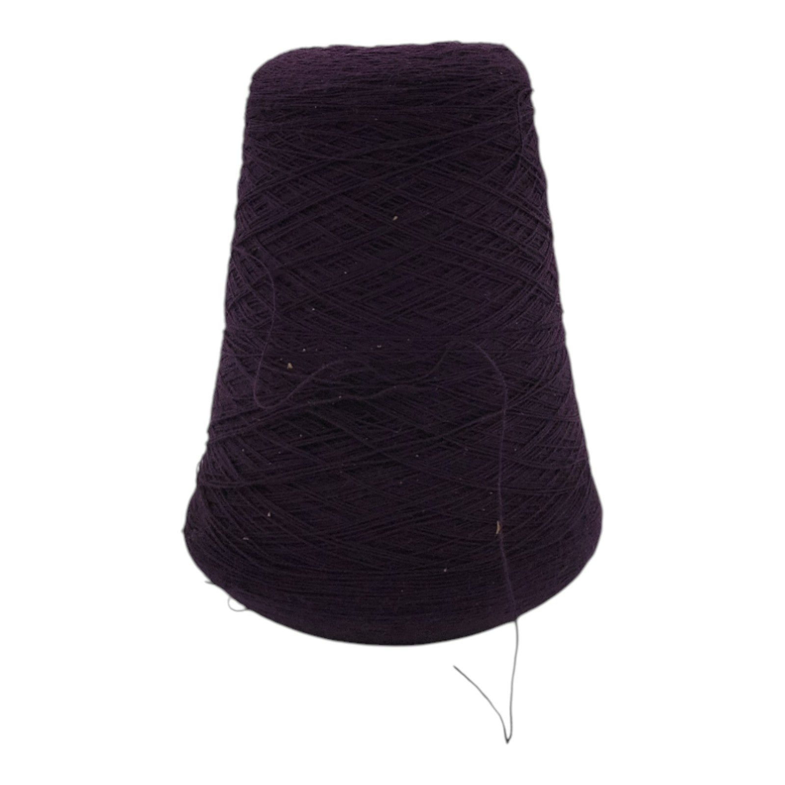 Vintage Elderberry Yarn Cone 2/24 Lot 2714