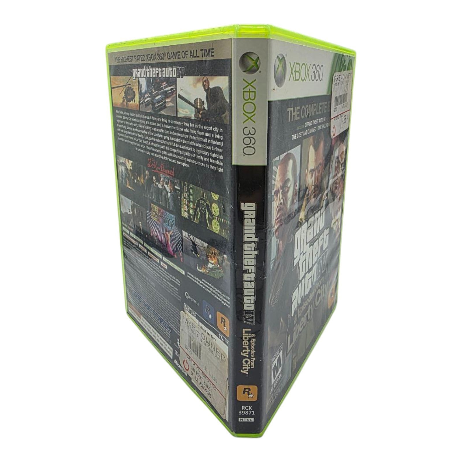 Grand Theft Auto IV Xbox 360 Expansions The Lost and Damned Game Only Tested