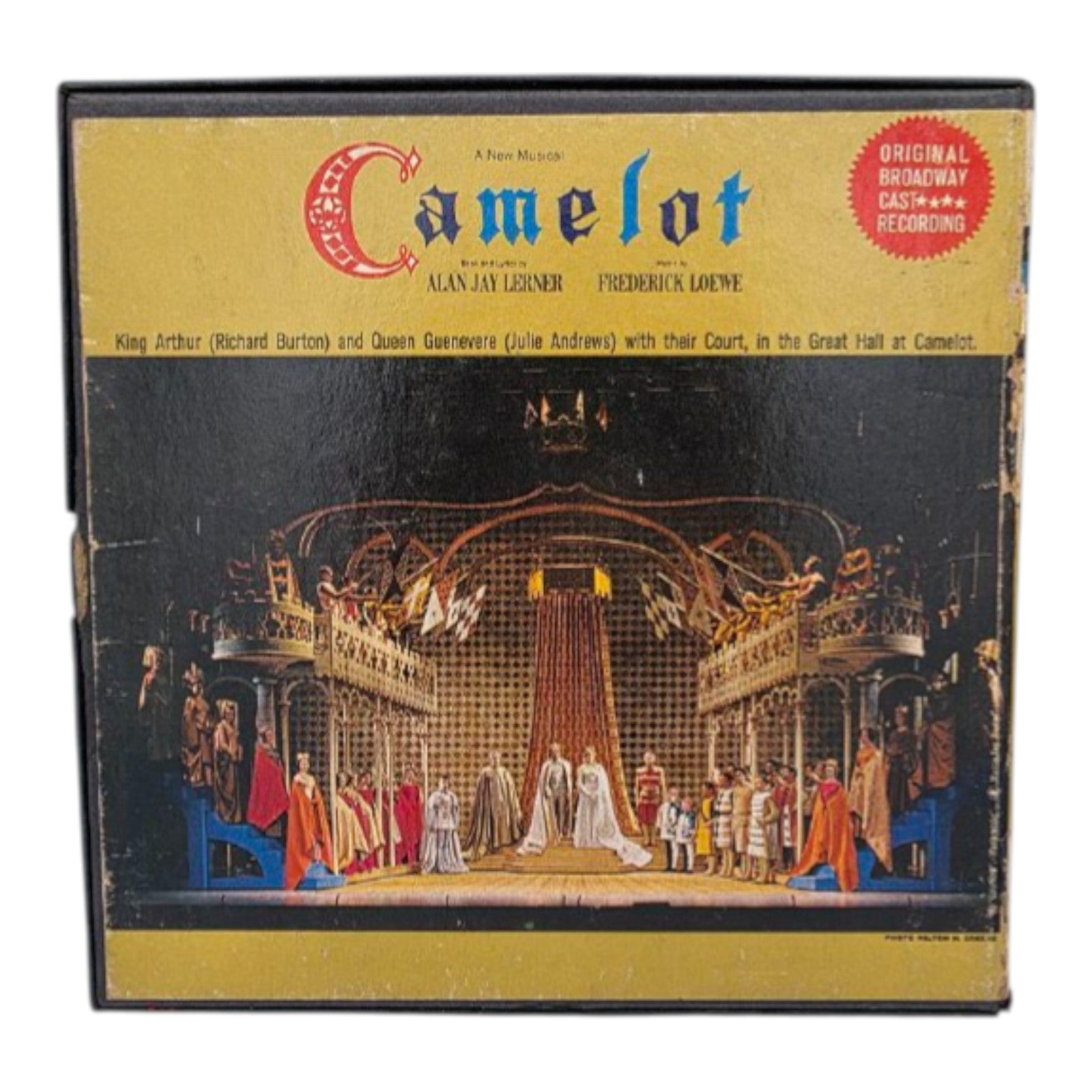 Camelot Original Broadway Cast Reel to Reel Tape Columbia 7 1/2 IPS