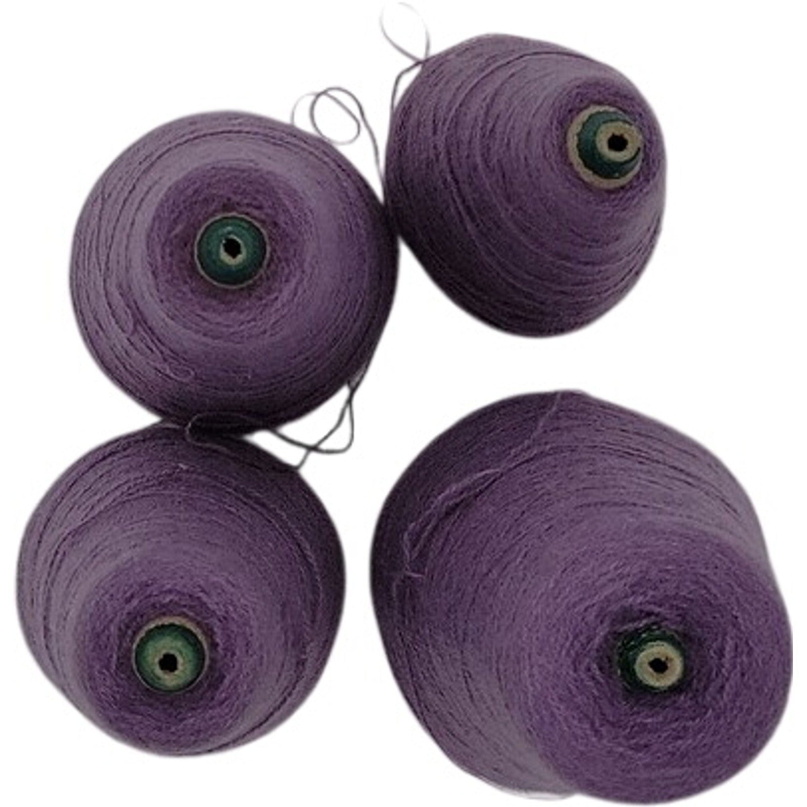 Vintage Templon Lavender Heather 2/24 Nylon Blend Weaving Knitting Yarn Lot of 4