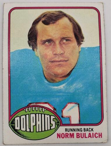 1976 Topps Chewing Gum Football Cards Miami Dolphins