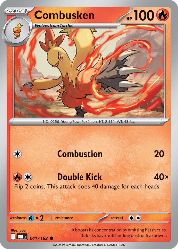 Combusken 41/182 Destined Rivals