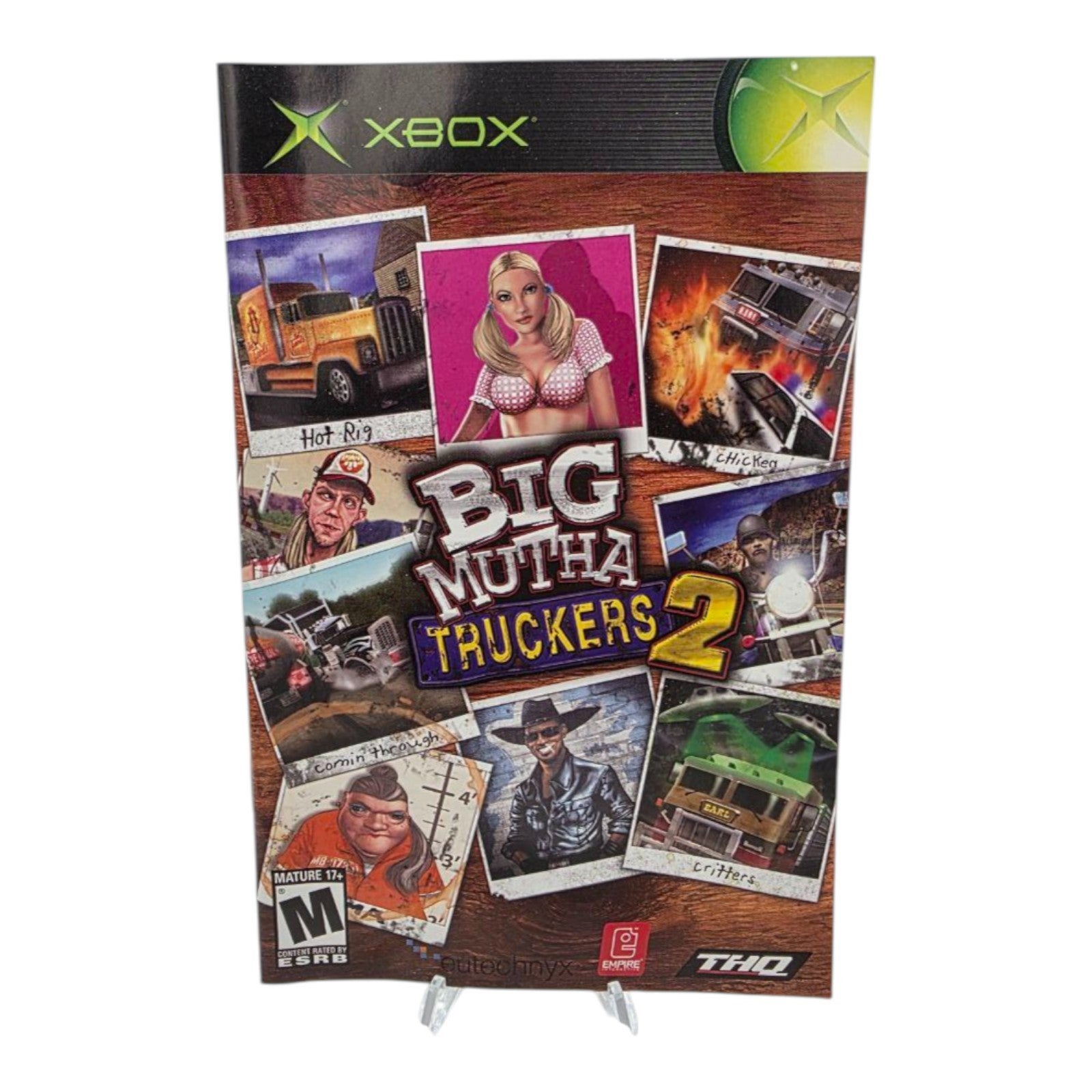Big Mutha Truckers 2 Xbox Complete CIB Manual & Disc Included