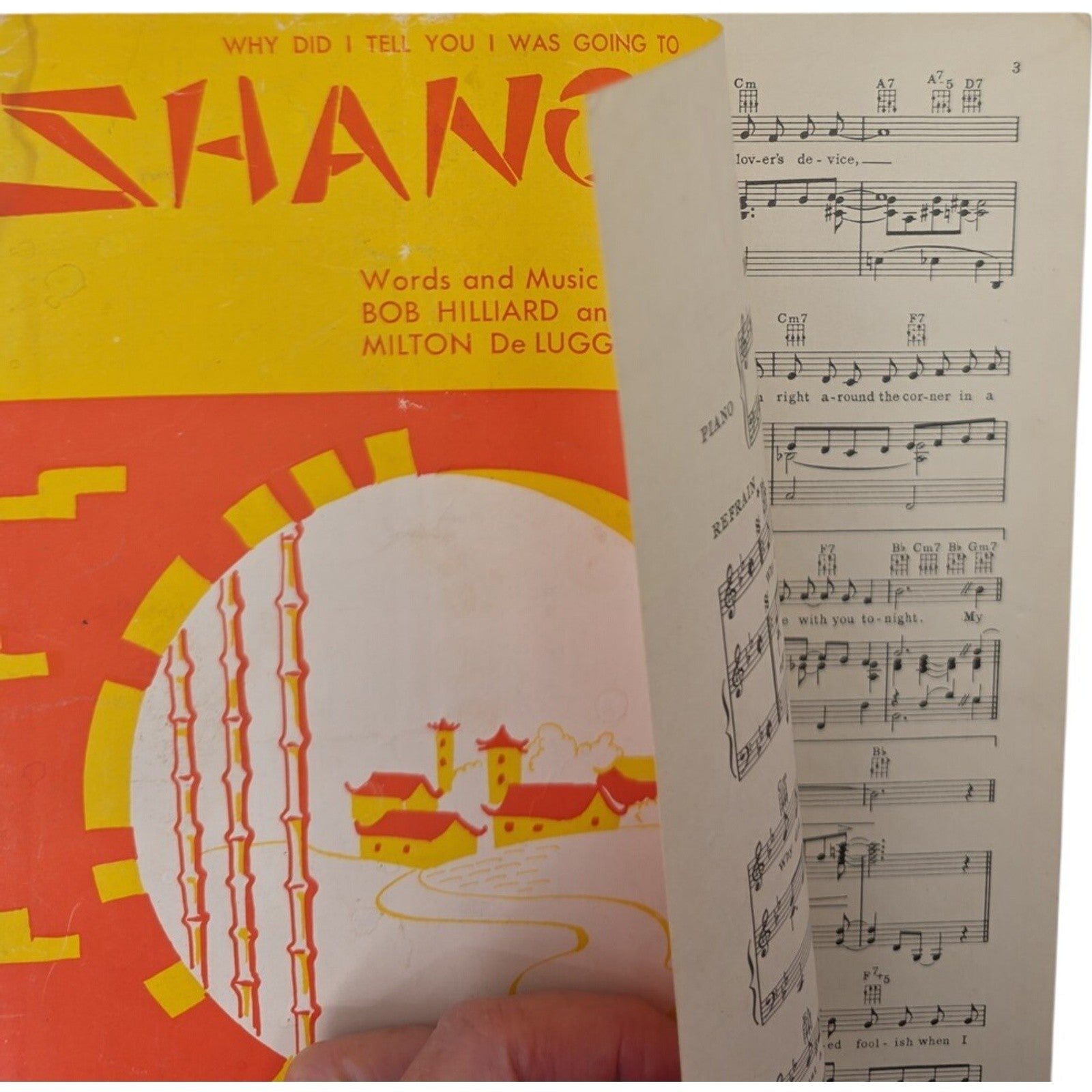 Why Did I Tell You I Was Going to Shanghai Hilliard and De Lugg Sheet Music