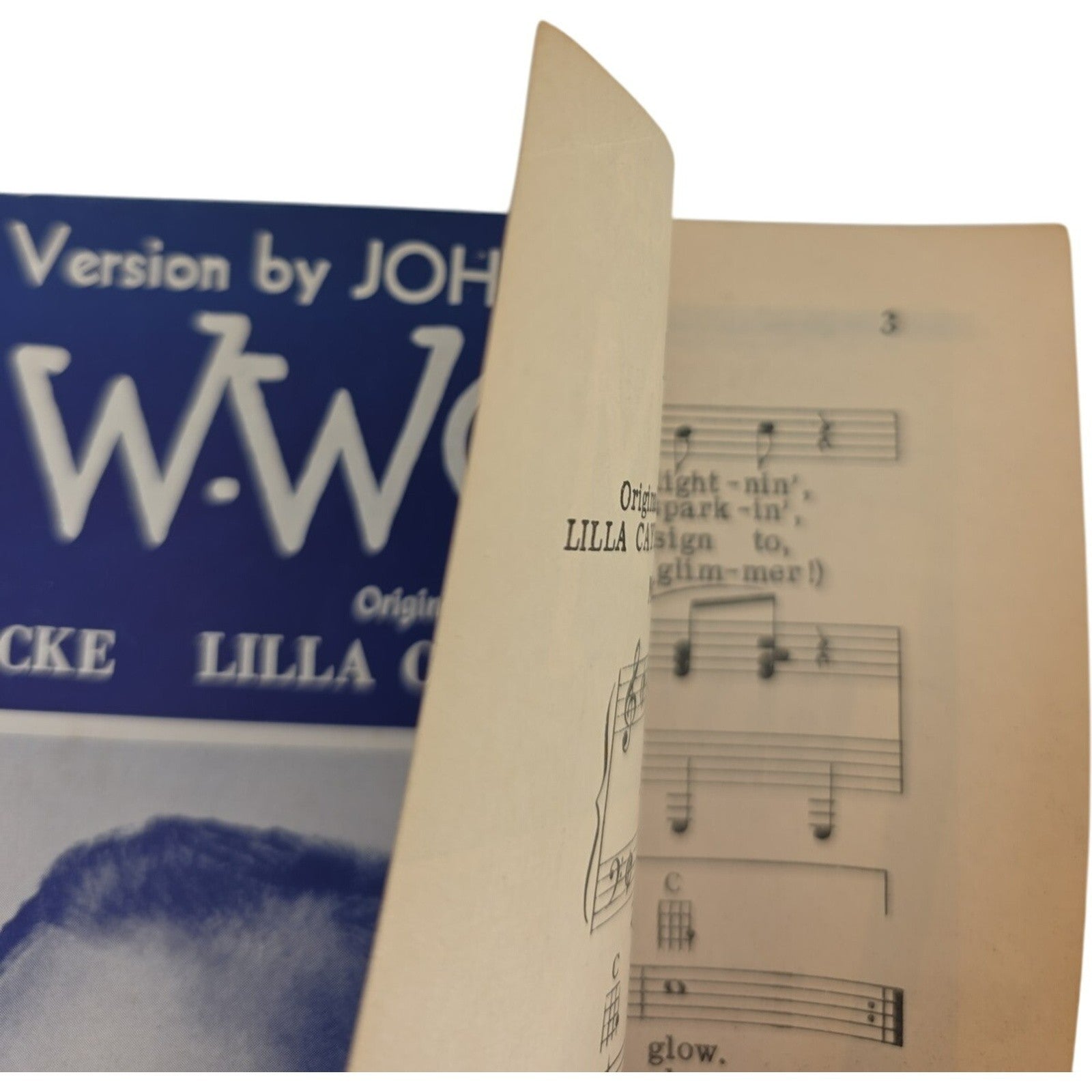 Vintage 1952 The Glow Worm Modern Version By Johnny Mercer Sheet Music