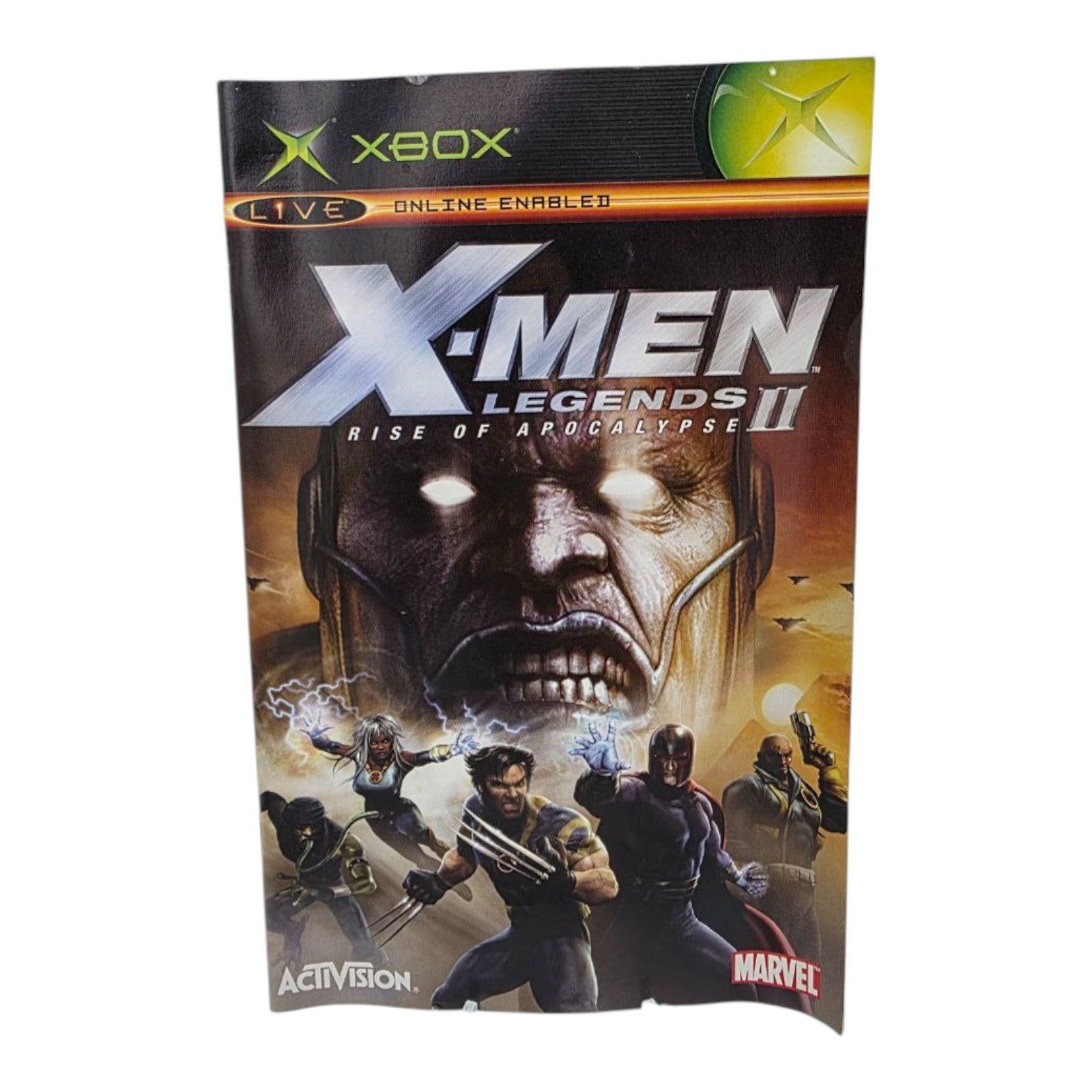 Xbox X-Men Legends II Rise of Apocalypse Complete with Manual Tested 2005