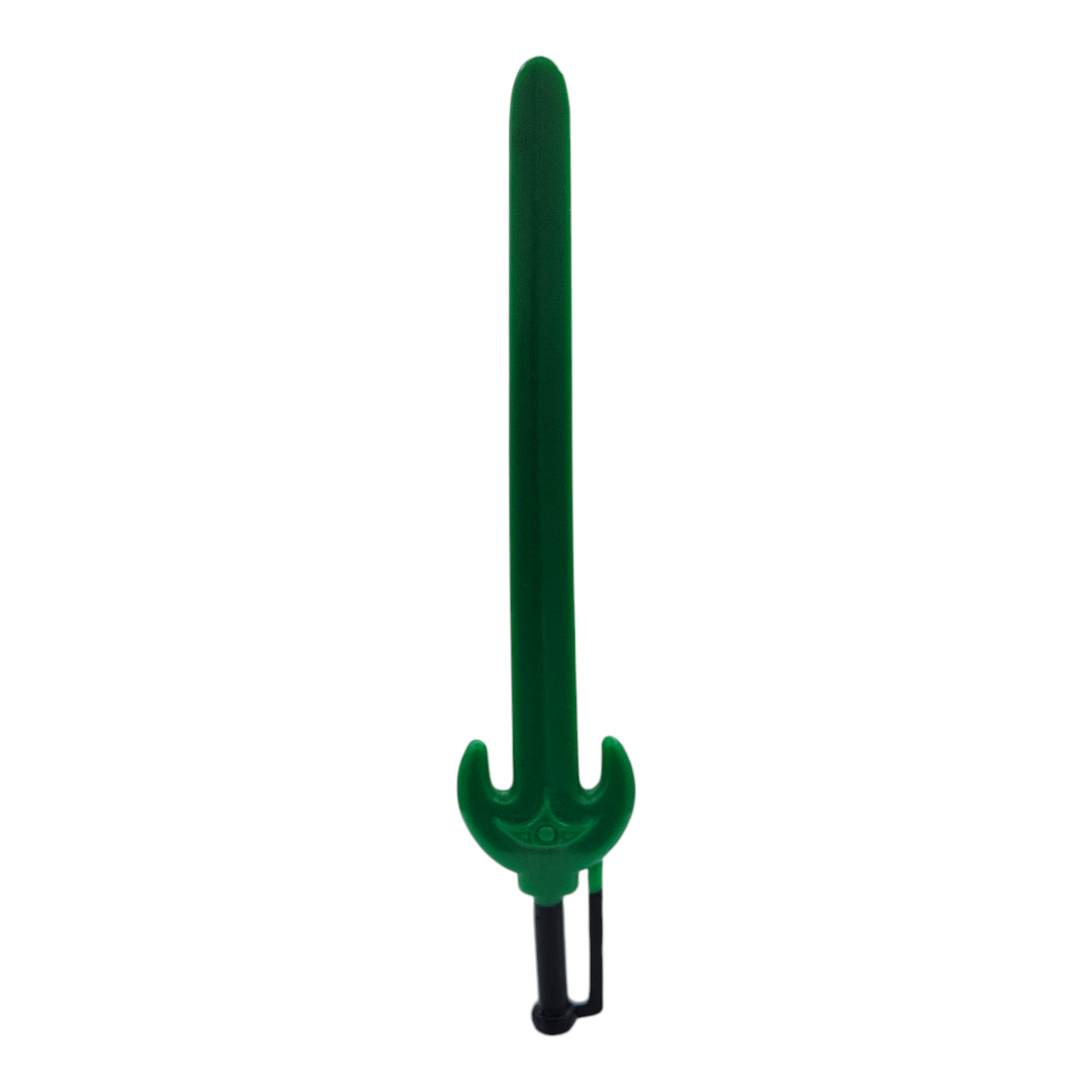 Vtg MOTU Tri Klops Sword Malaysia Triklops Clops Green Weapon Accessory Part