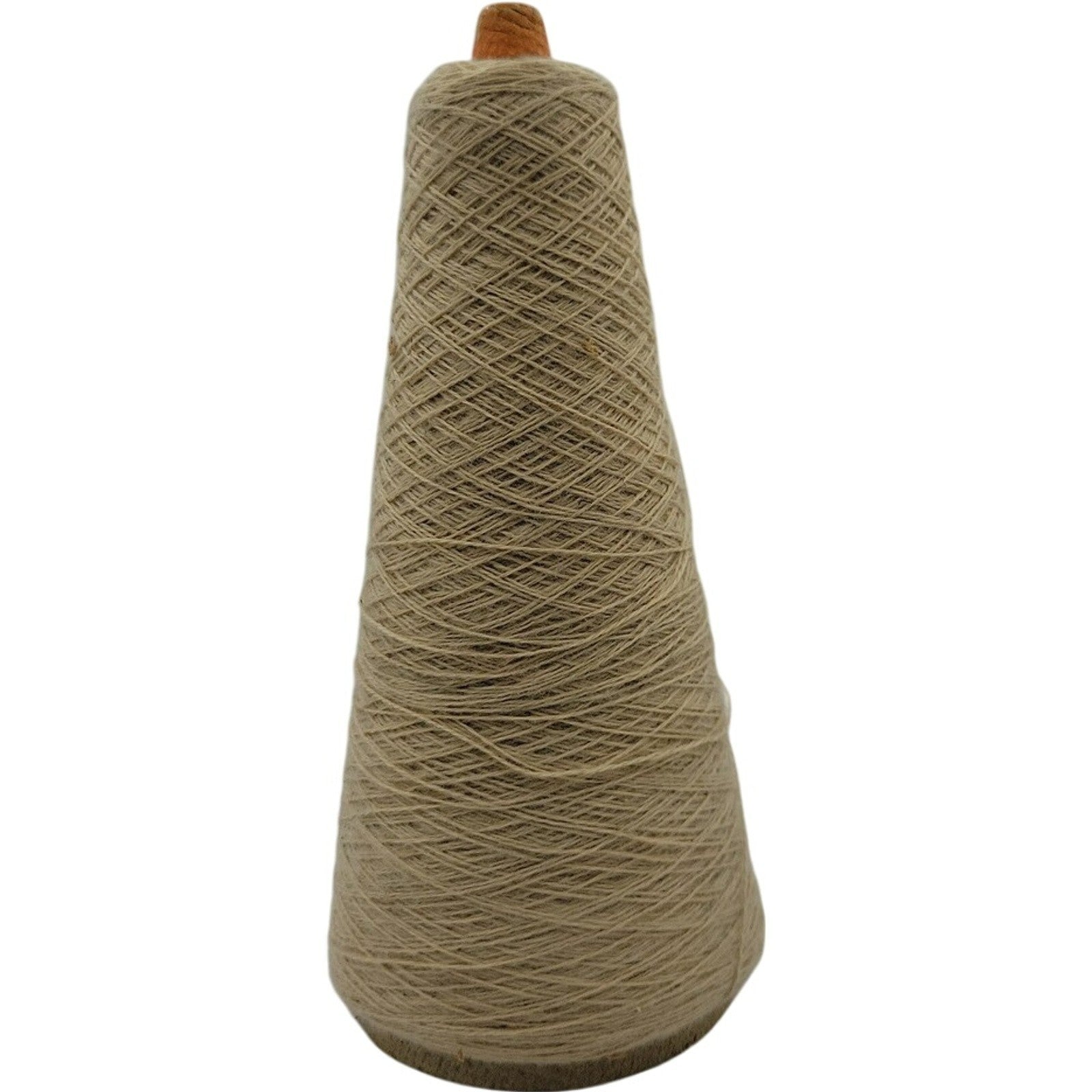 Vintage Acrylic Weaving Knitting Yarn 2/23 Beige 32907