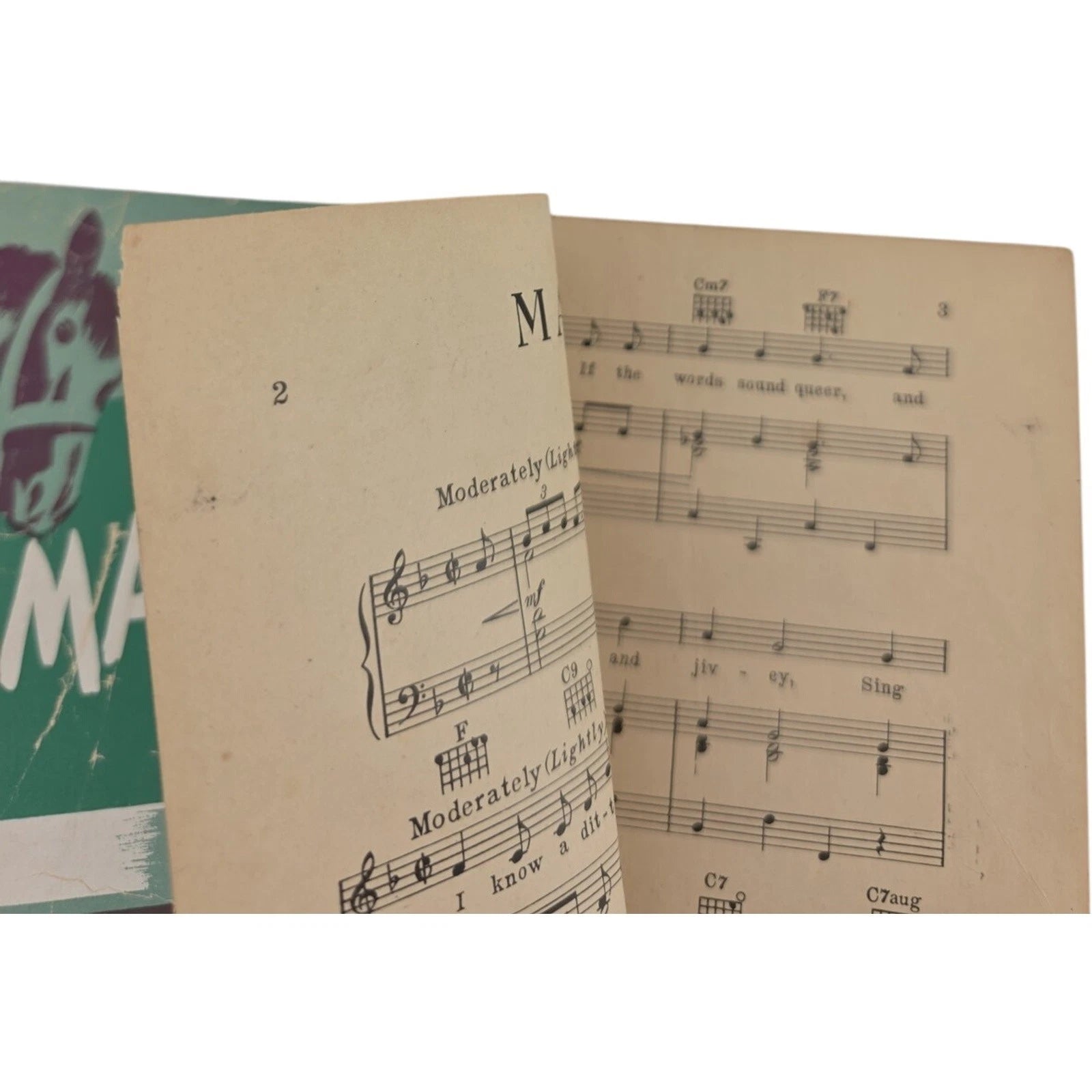 Mairzy Doats 1943 Sheet Music by Milton Drake Al Hoffman The Merry Macs
