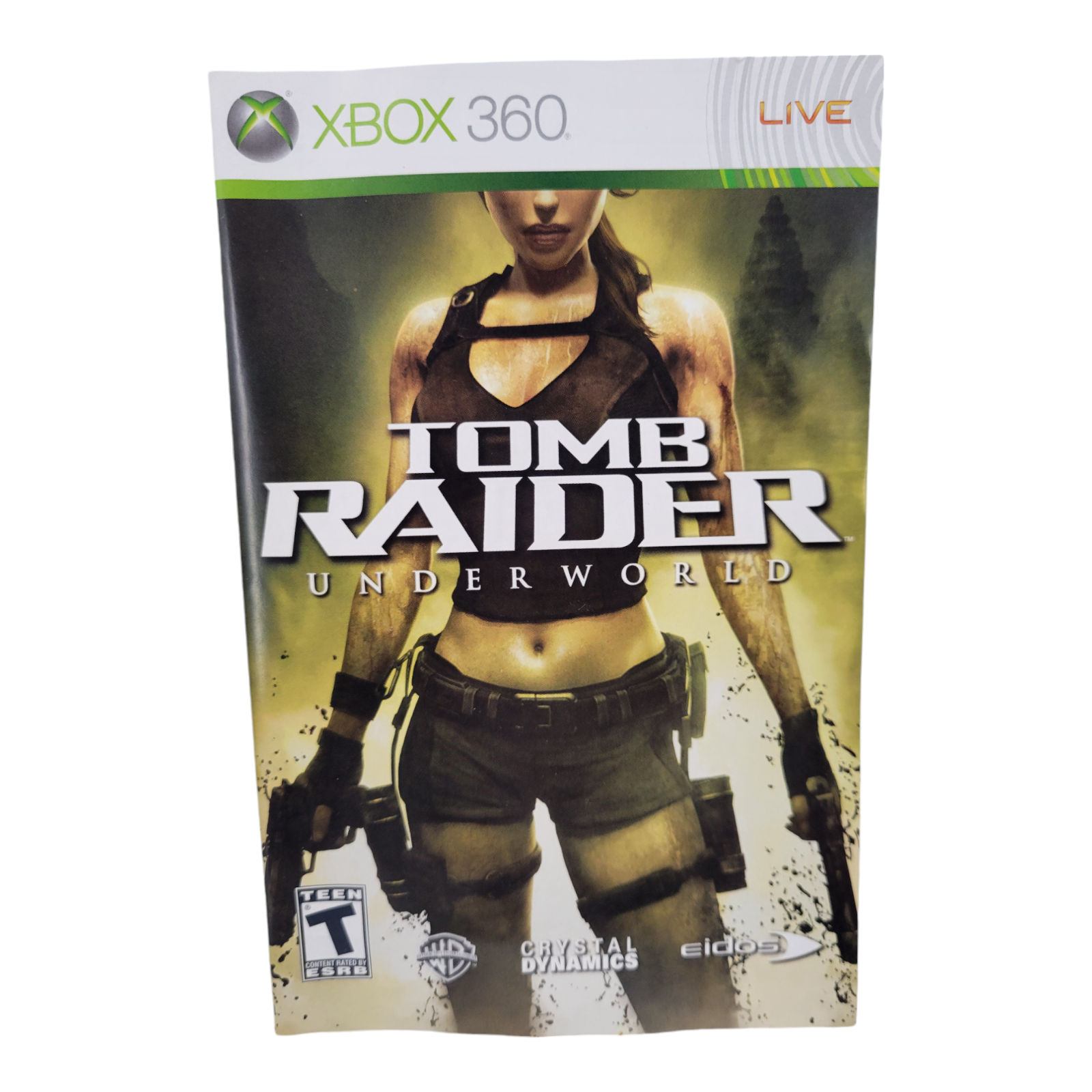 Microsoft Xbox 360 Tomb Raider Underworld 2008 with Case and Manual