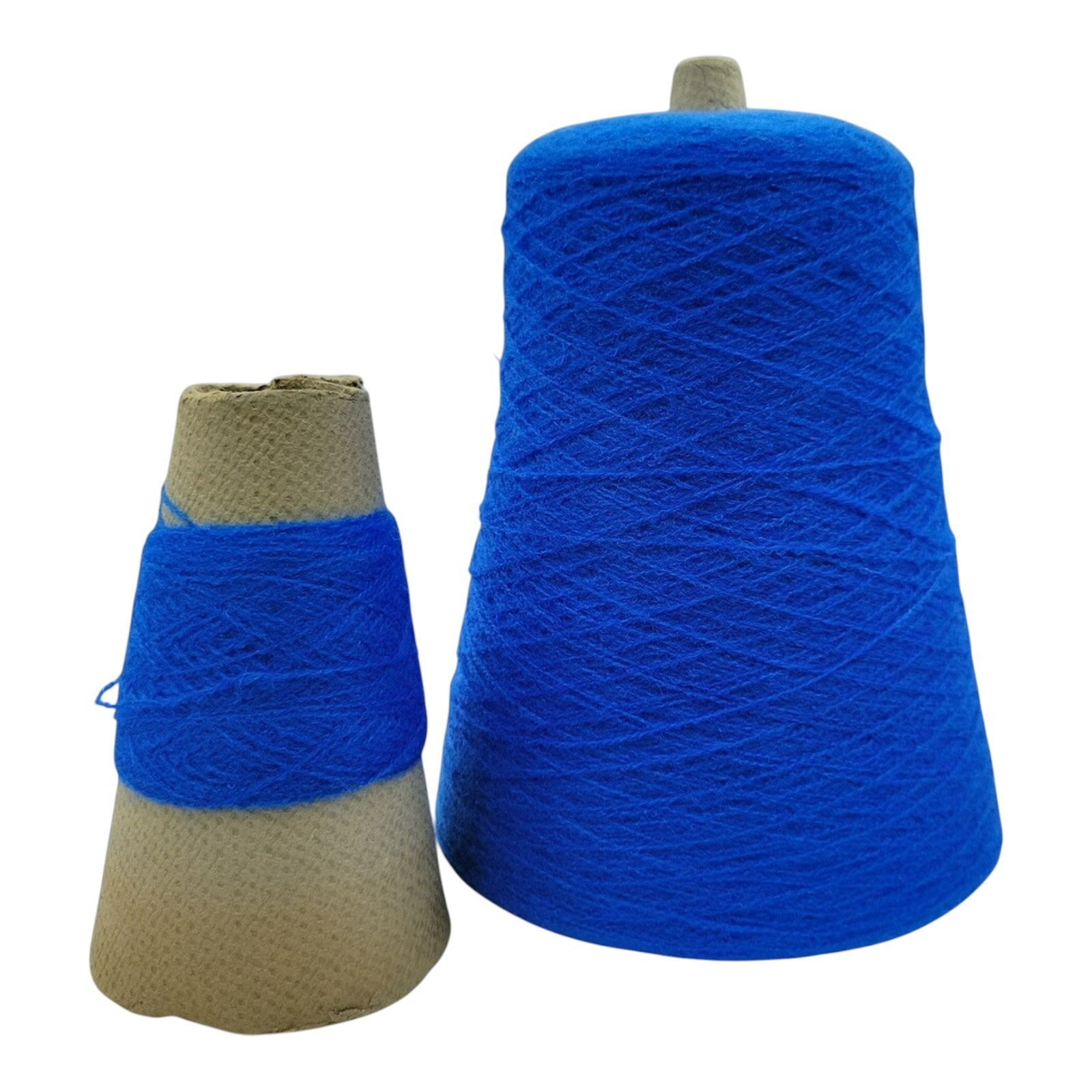 Vintage Jed Delta Acrylic Weaving Knitting Yarn Royal Blue BA3839 Lot 0f 2