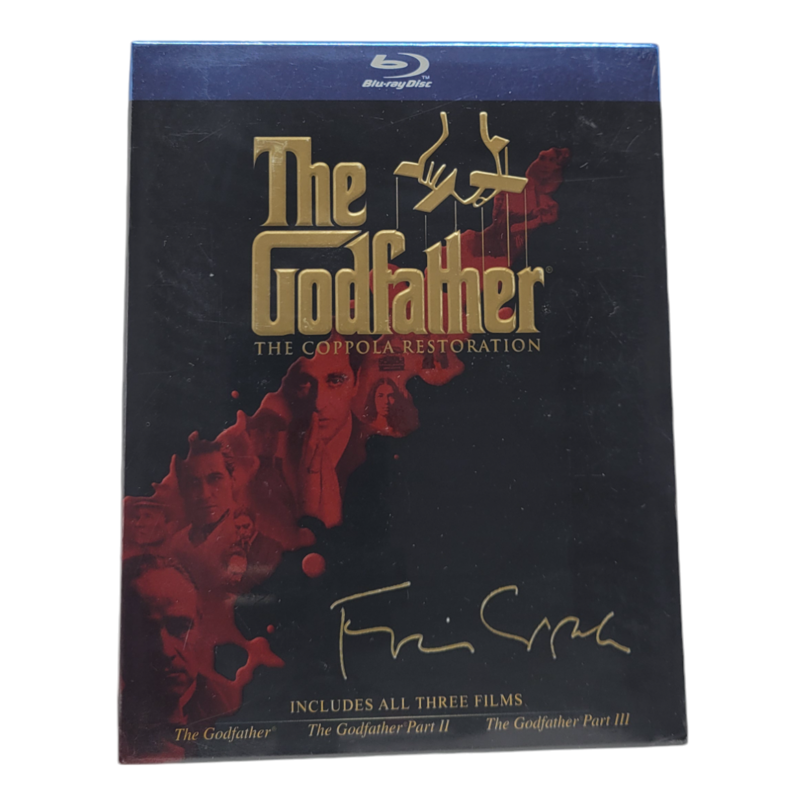 Paramount The Godfather Trilogy Coppola Restoration Blu-ray Set All 3 Films