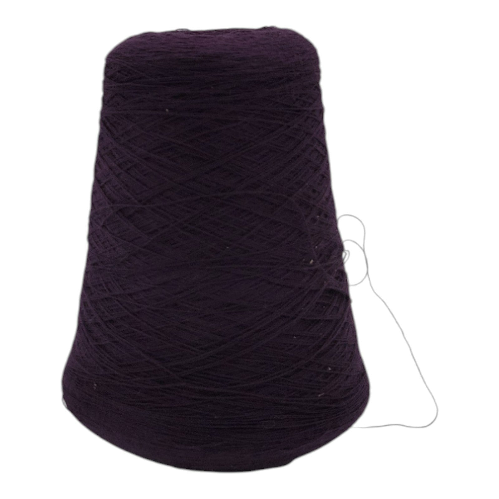 Vintage Elderberry Yarn Cone 2/24 Lot 2714