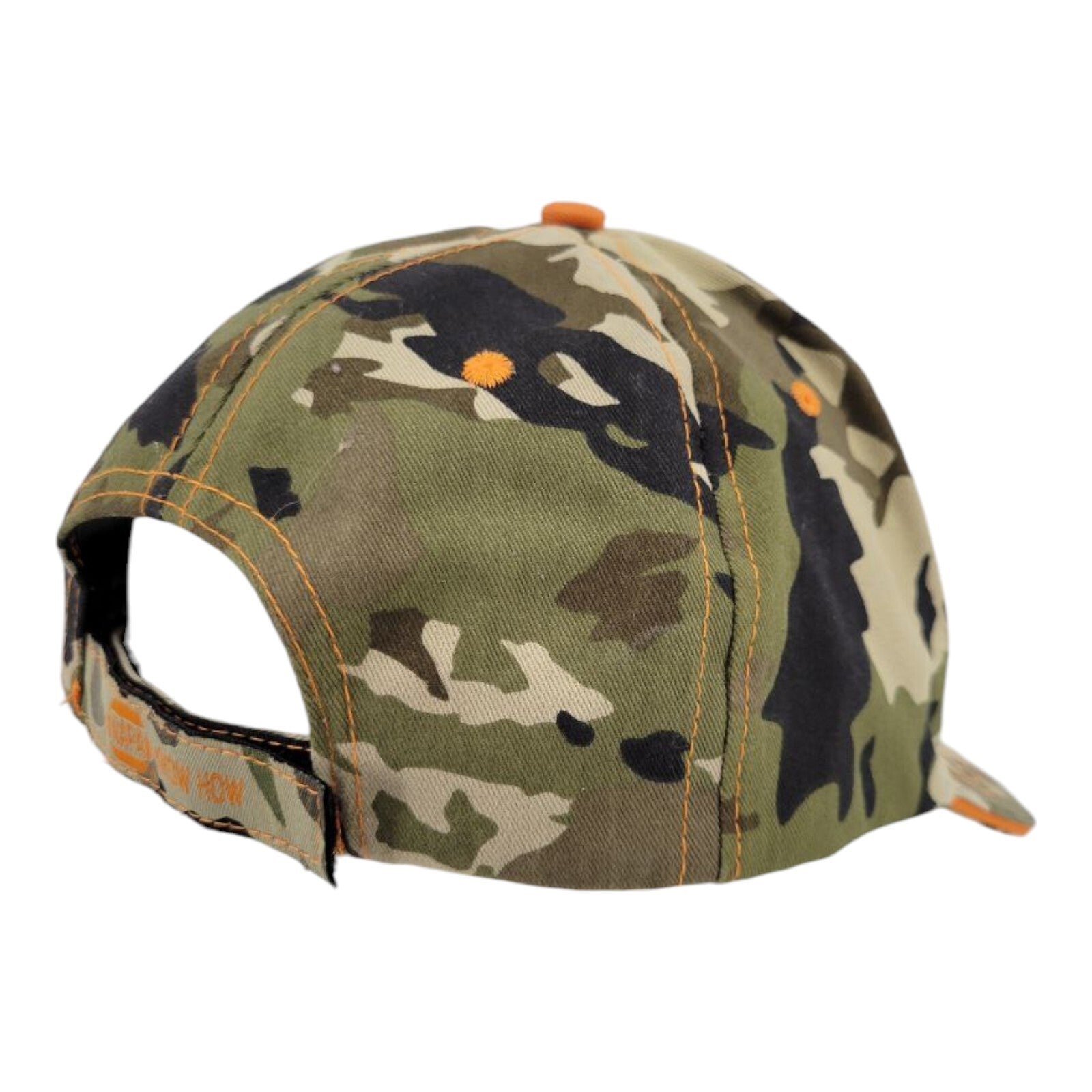 NAPA Outdoors Strapback Camouflage Hat One Size Adjustable Baseball Cap