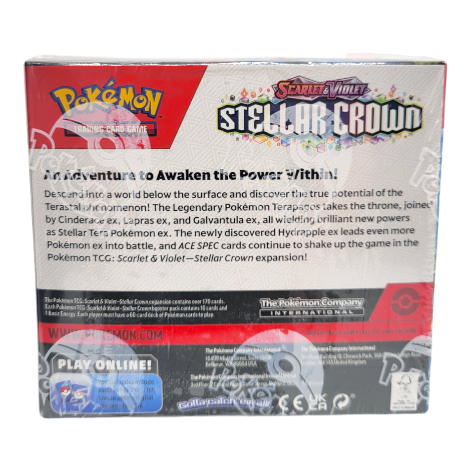 Pokémon TCG Scarlet & Violet Stellar Crown Booster Display 36 Packs