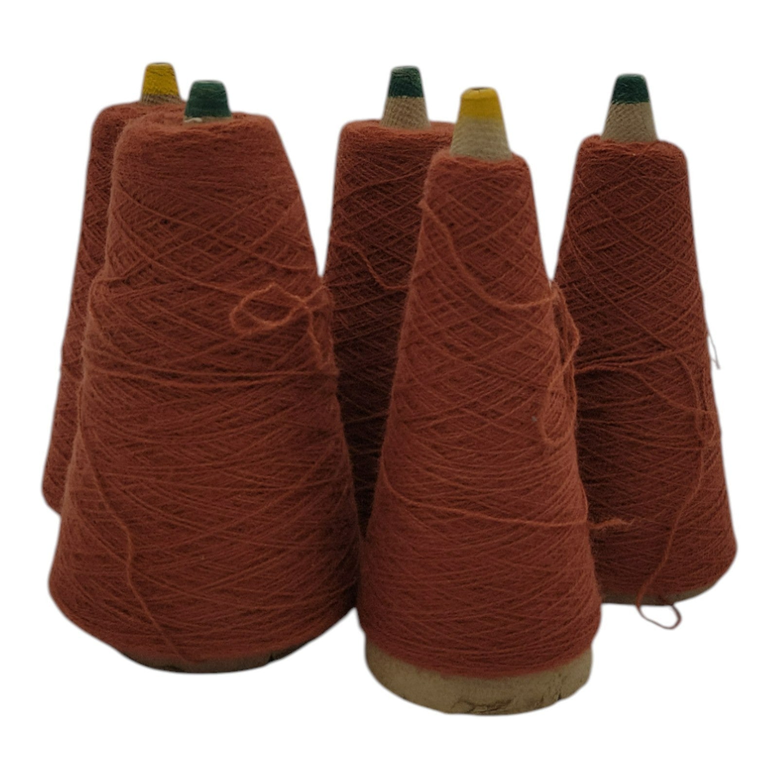 Vintage Templon 2/24 UN Tundra Yarn Cone Lot of 5