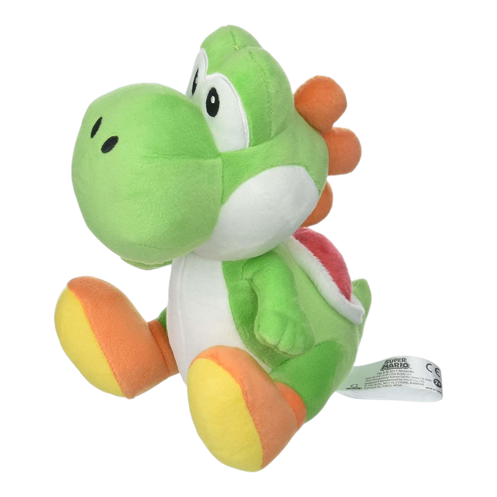 Little Buddy Nintendo Super Mario All Star 8" Green Yoshi Plush