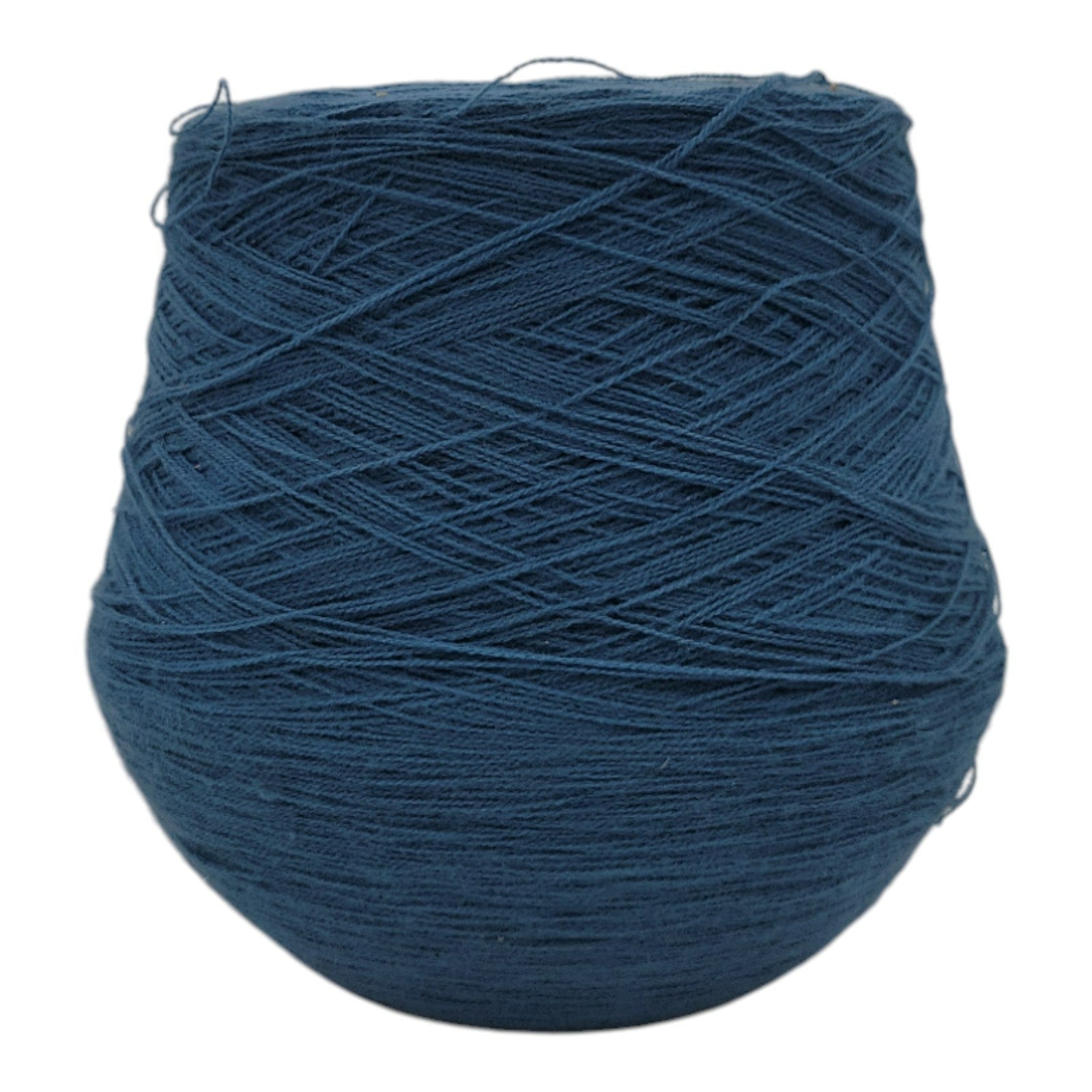 Vintage Phoenix Dye Works Acrylic Yarn Cone Blue 2/24