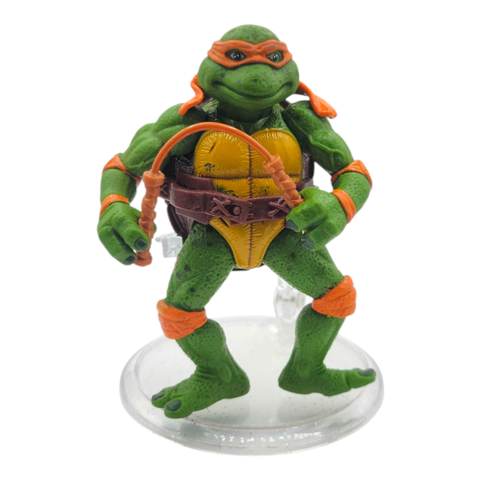 1992 Playmates Toys Michelangelo TMNT Hard Head Vintage Action Figure
