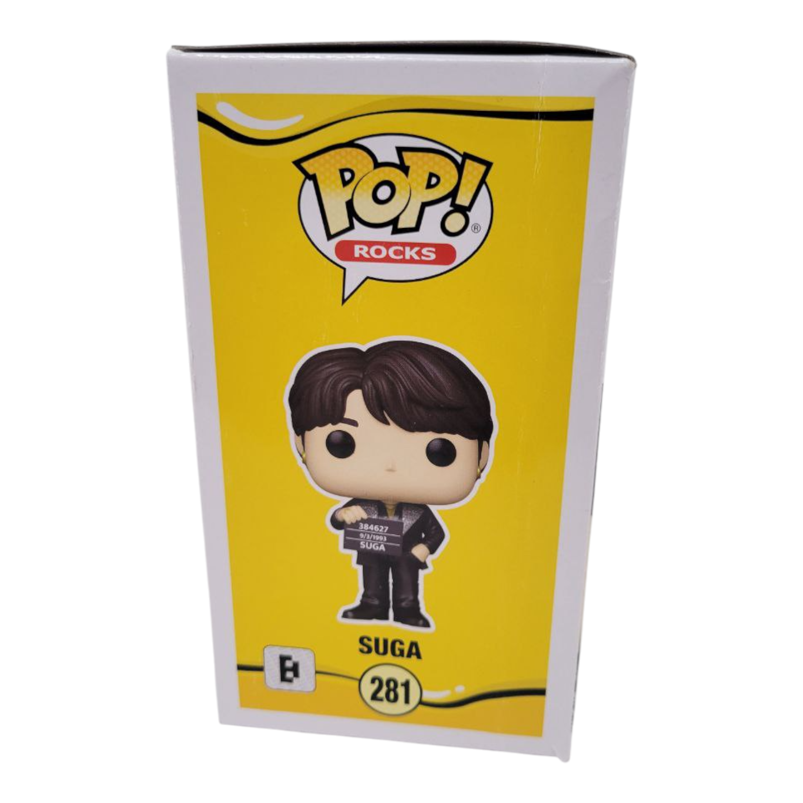 Funko Pop Rocks BTS Suga 281 Vinyl Figure Butter Collection