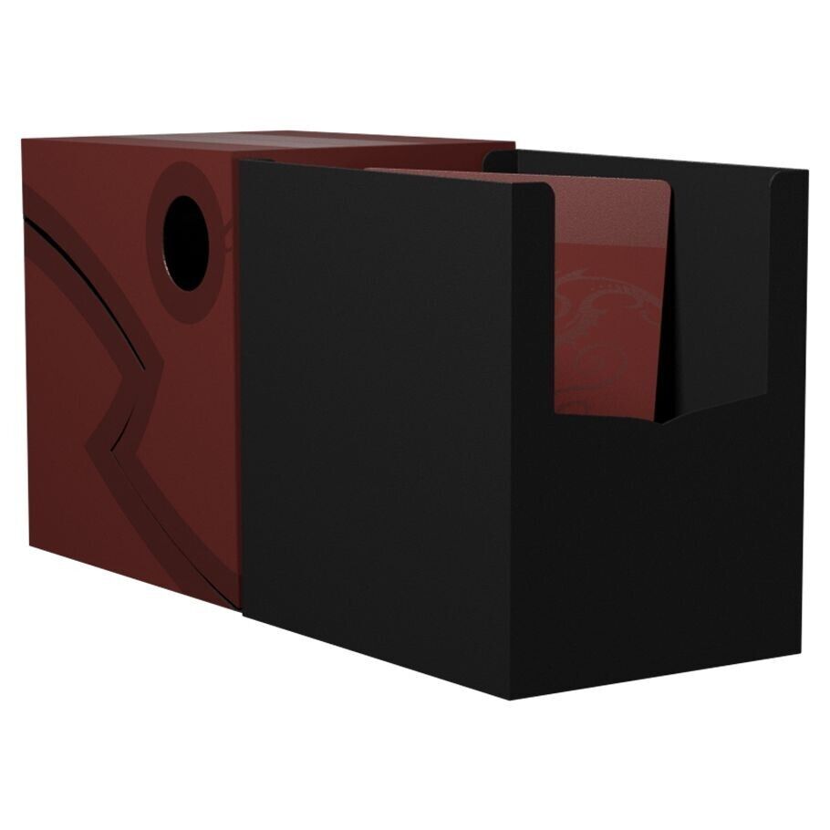 Dragon Shield Deck Shell Box Blood Red with Black Interior ATM30650