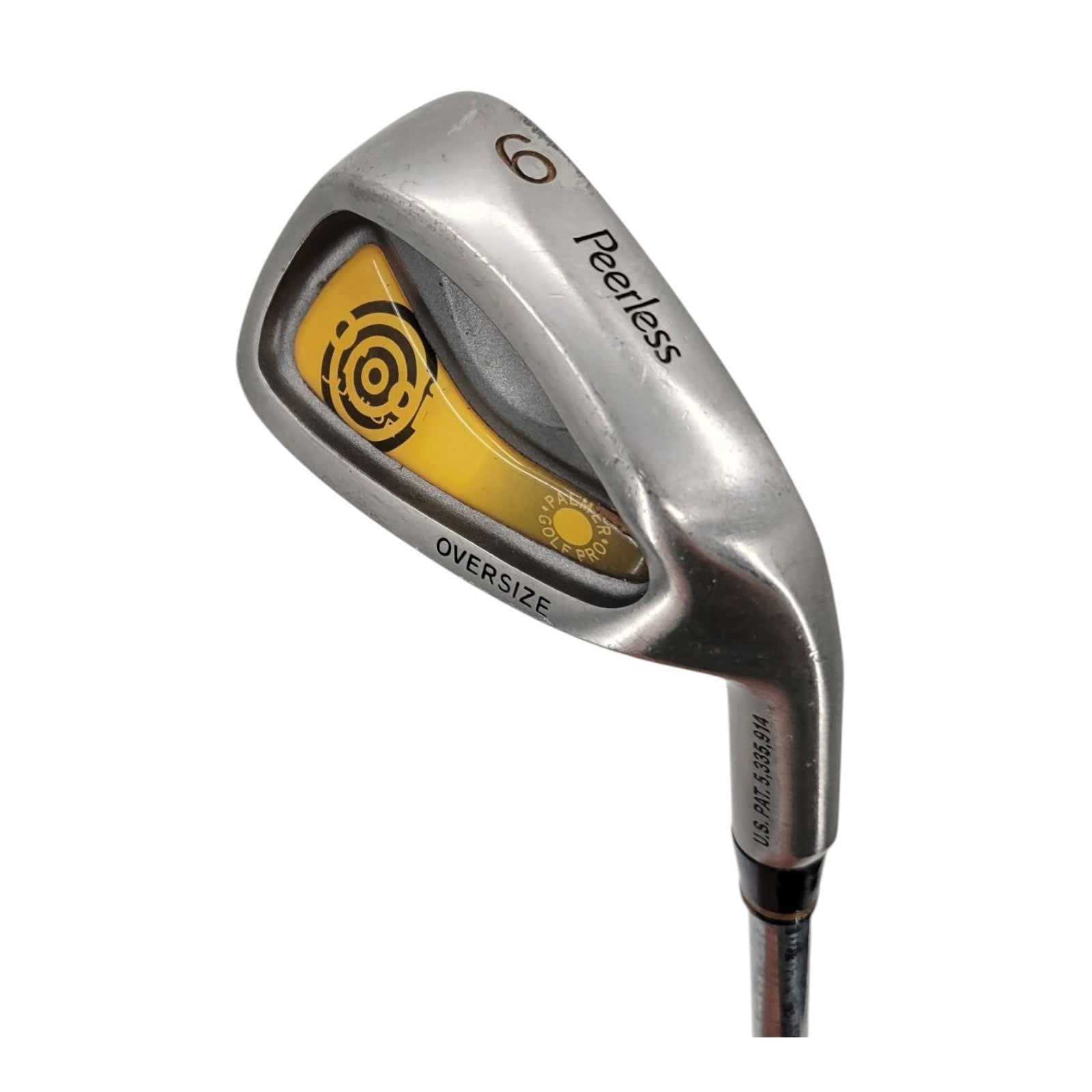 Peerless Oversize 9 Iron and Palmer Junior Pro Putter RH Steel Shafts Golf Clubs