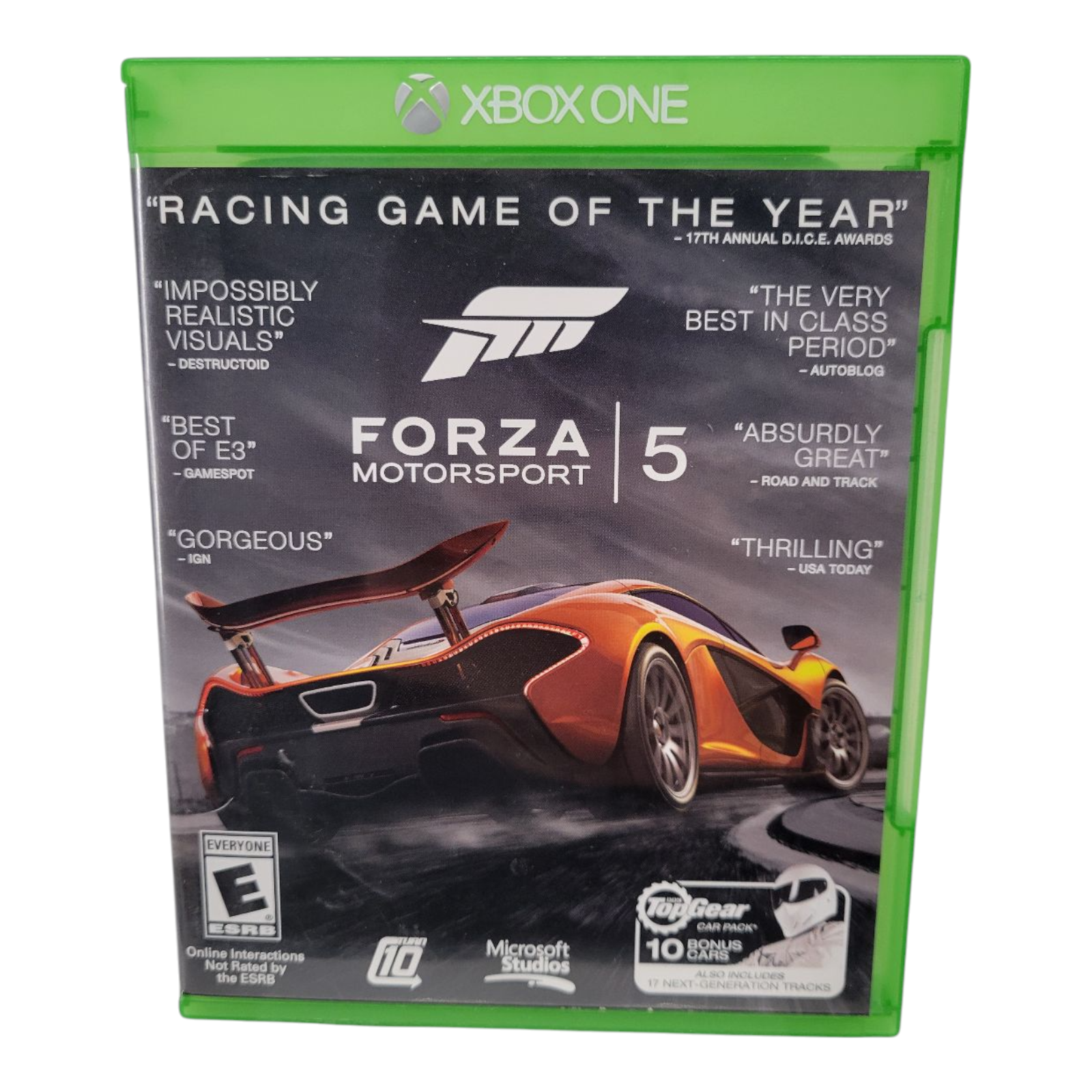 Microsoft Xbox One Game of the Year Forza Motorsport 5 2014 Case and Disc Only