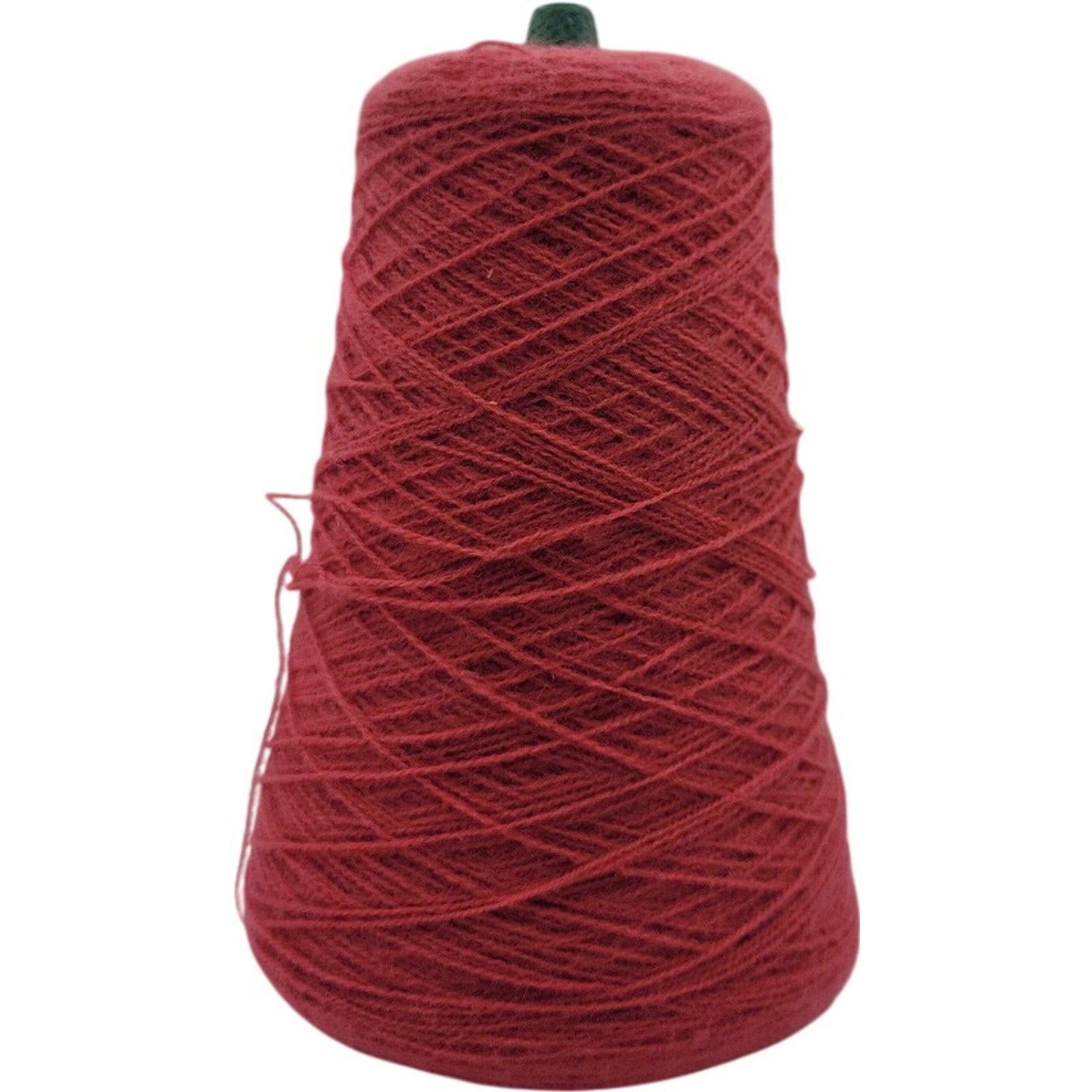 Vintage Templon Mid Rose Acrylic Weaving knitting Yarn Cone 2/24 Lot S-9577