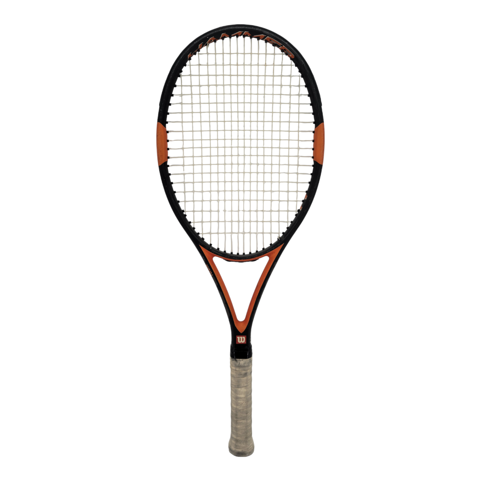 Wilson Hammer Tour Tennis Racket 4 1/2 Grip Isogrid Technology Orange Black