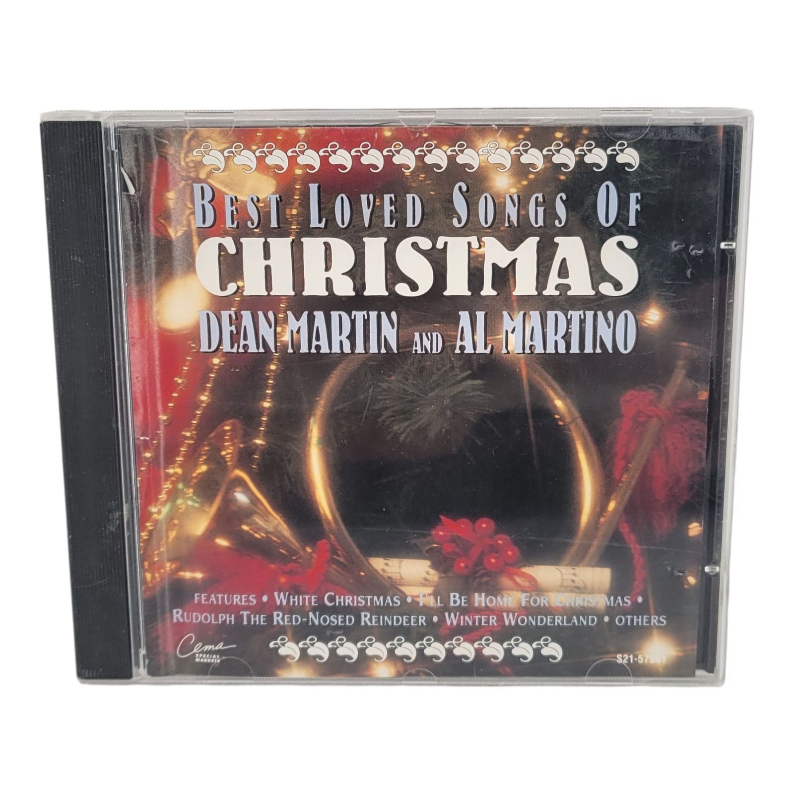 Dean Martin and Al Martino Best Loved Songs of Christmas CD 1992