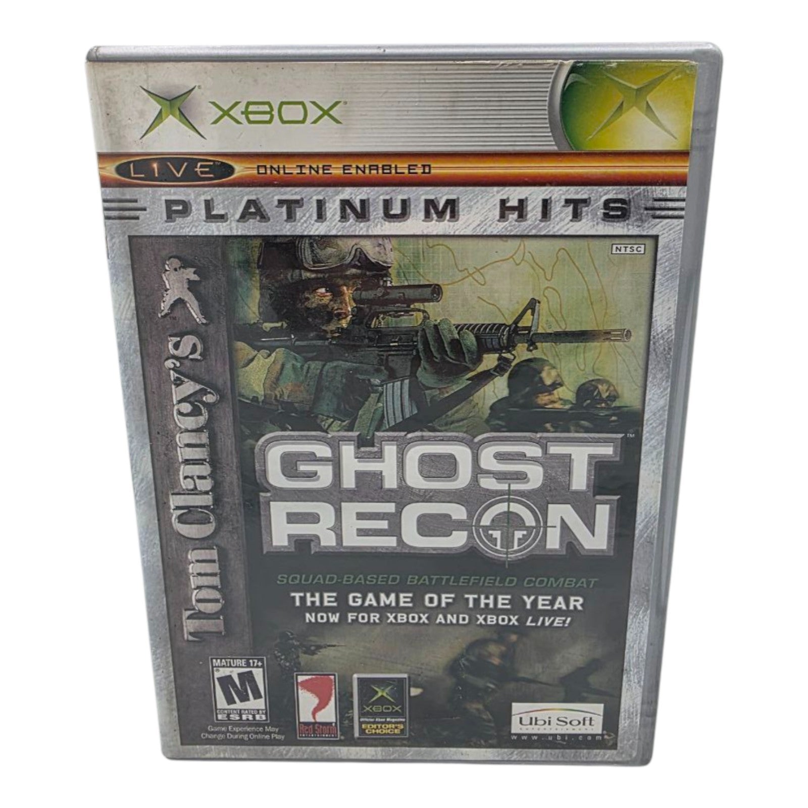 Tom Clancy’s Ghost Recon Xbox Platinum Hits Complete Manual & Disc Included